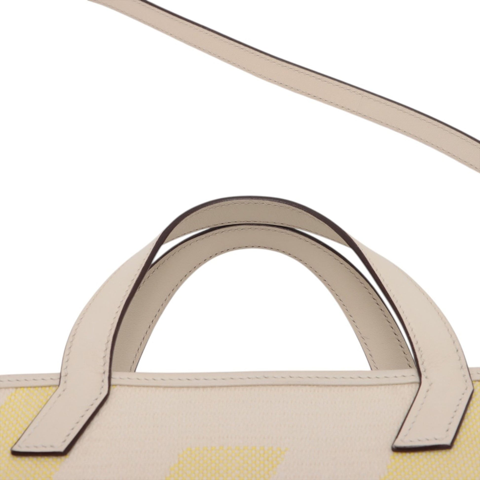 Hermès Toile and Swift Cabas H en Biais 27