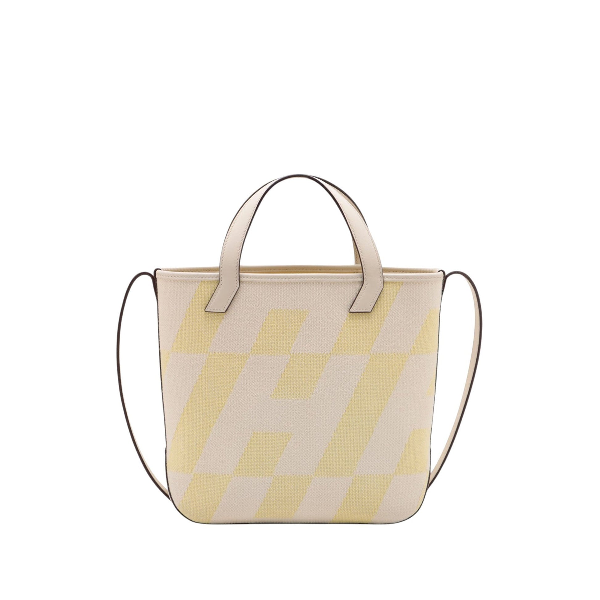 Hermès Toile and Swift Cabas H en Biais 27
