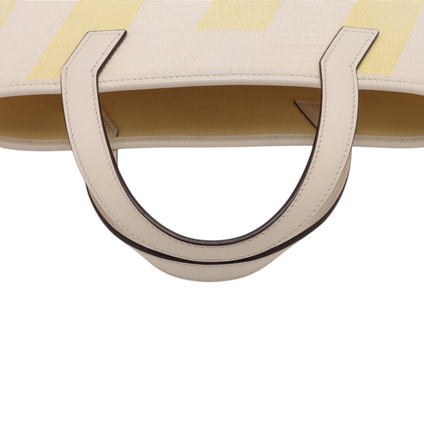 Hermès Toile and Swift Cabas H en Biais 27