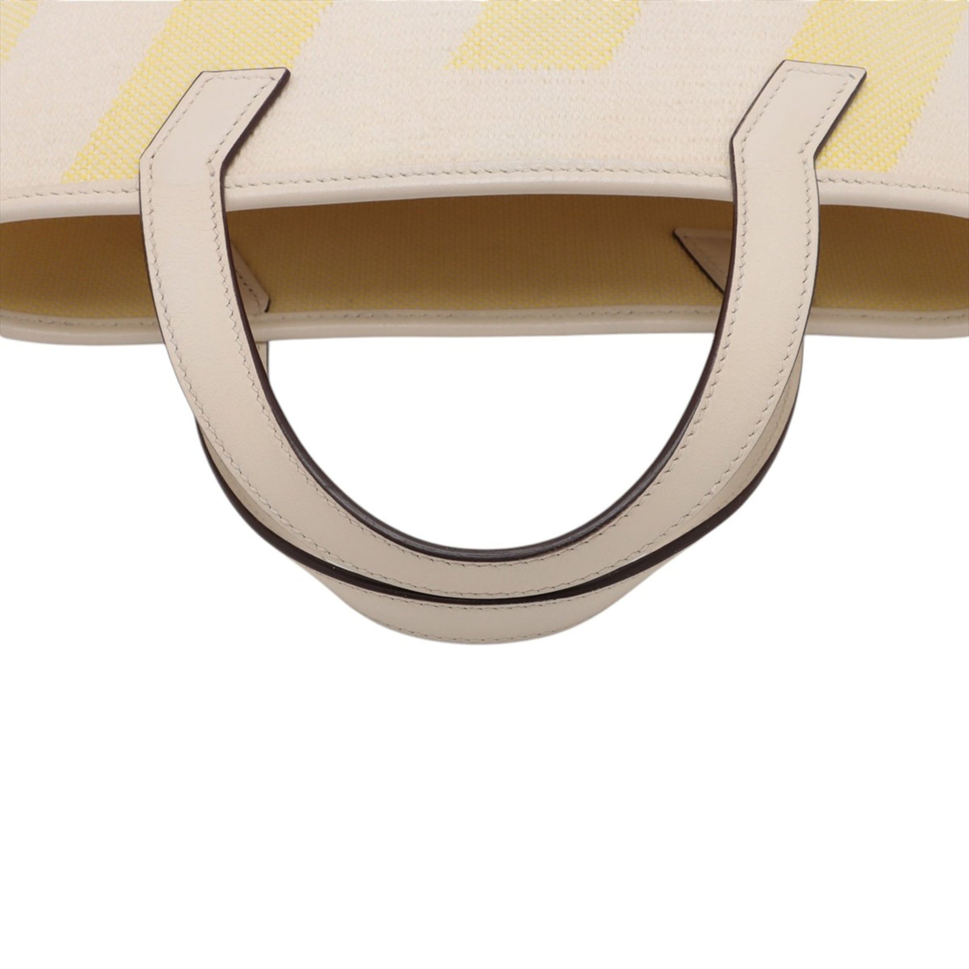 Hermès Toile and Swift Cabas H en Biais 27
