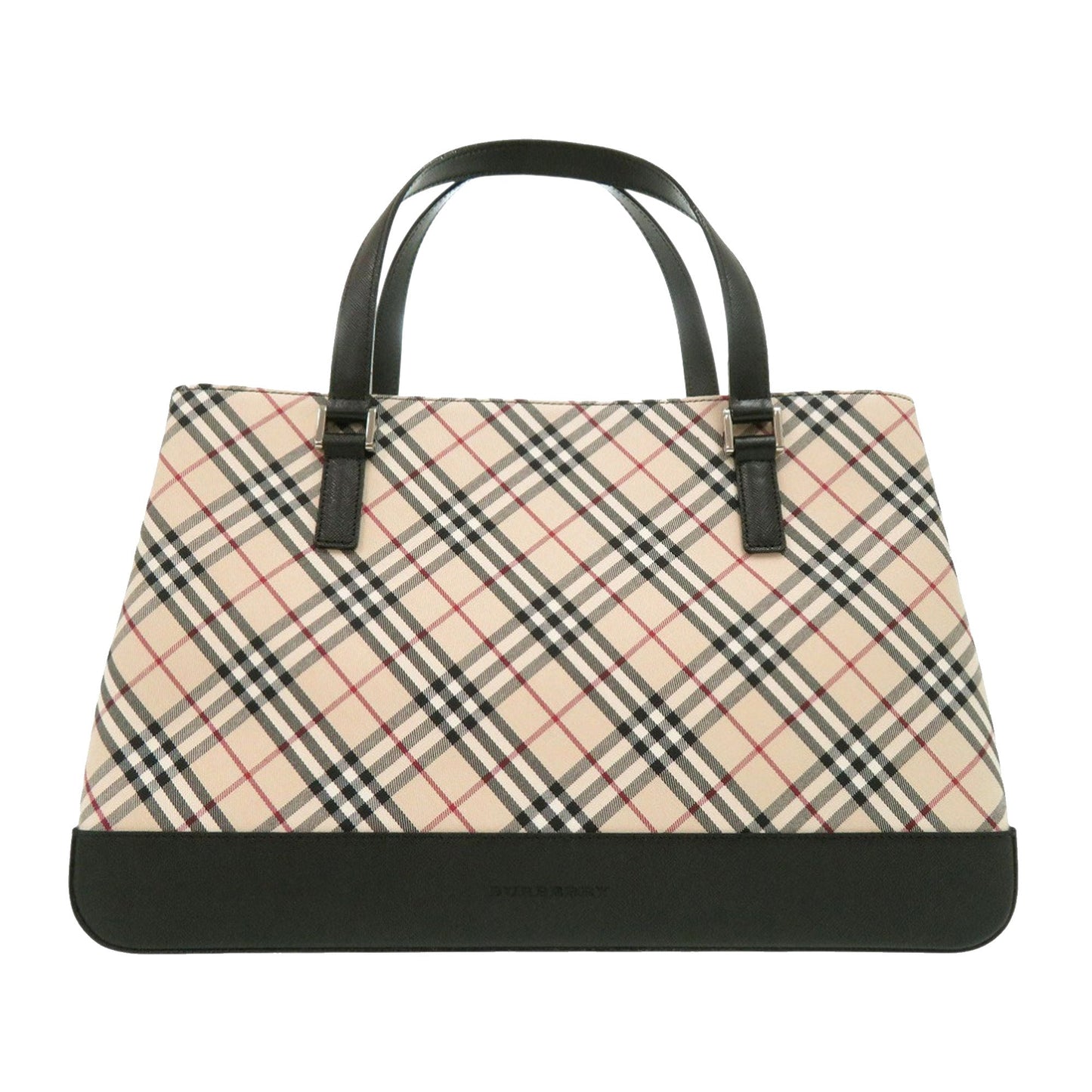 Burberry Nova Check Canvas Tote