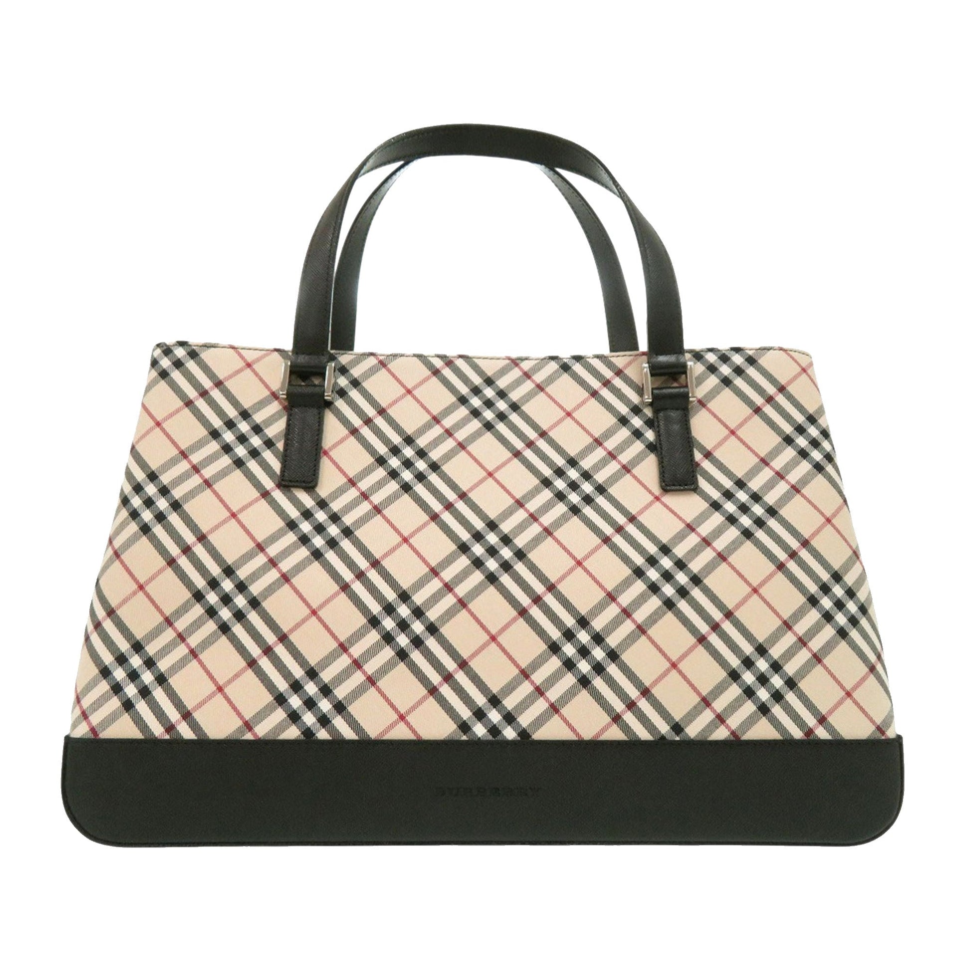 Burberry Nova Check Canvas Tote