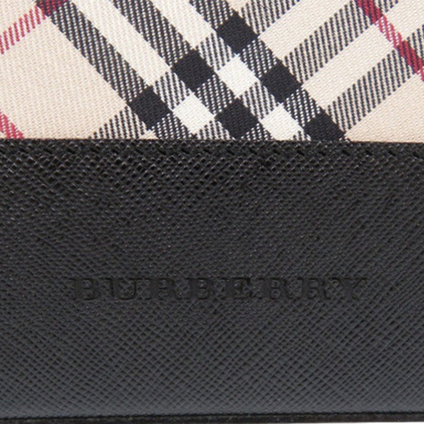 Burberry Nova Check Canvas Tote