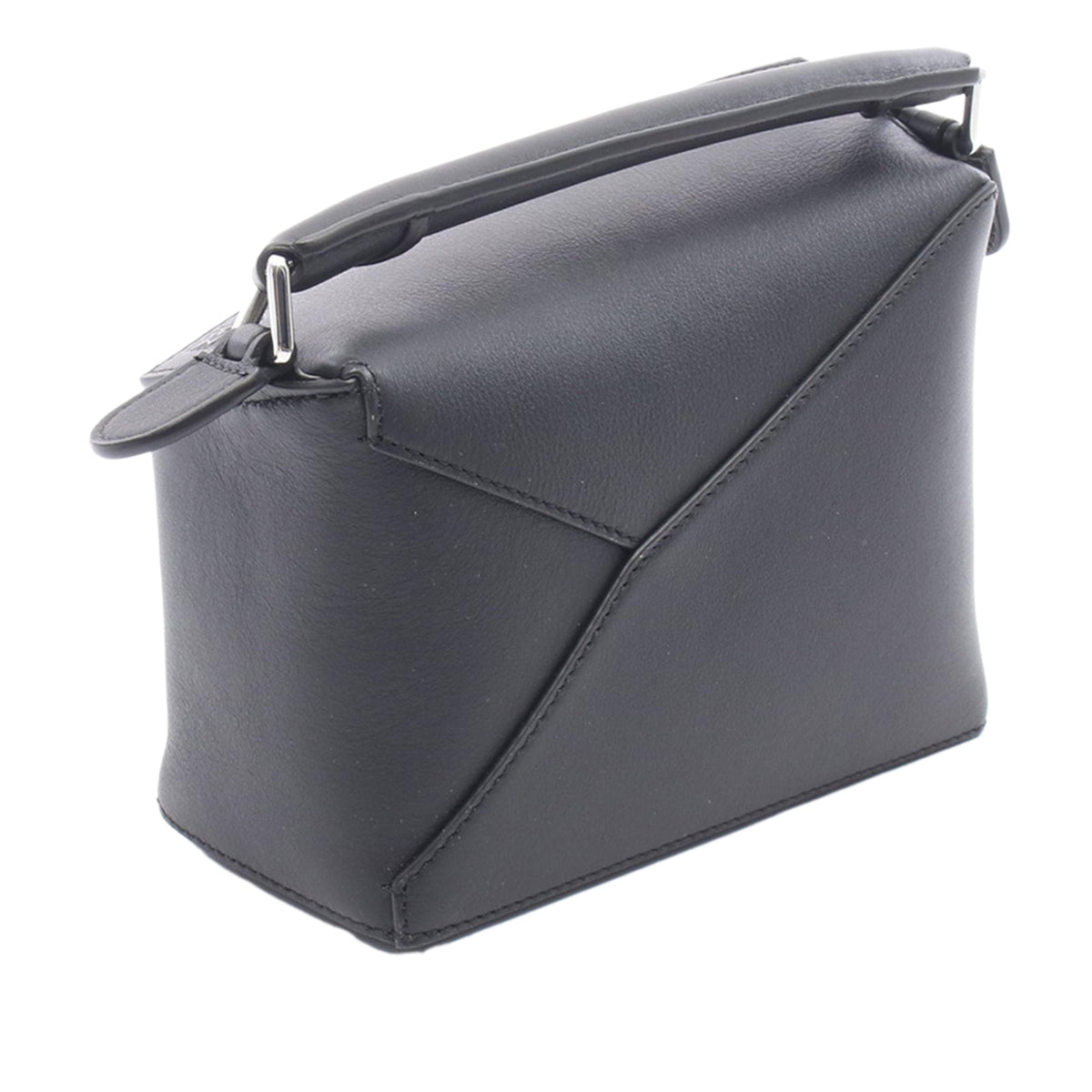 LOEWE Mini Calfskin Puzzle Edge Satchel