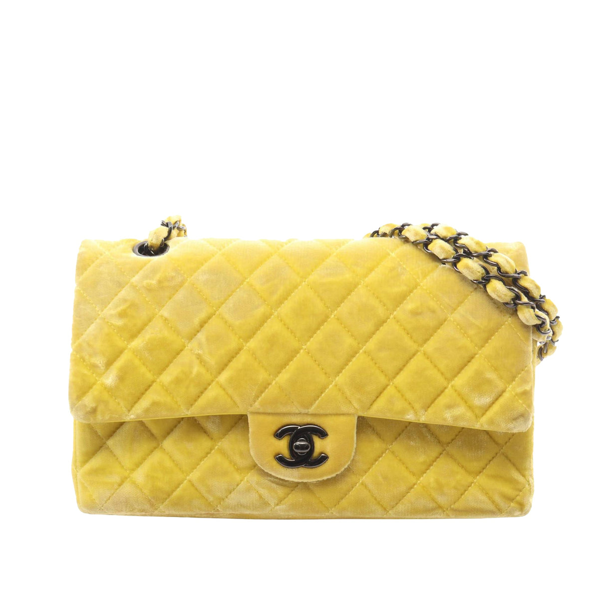 Chanel Medium Classic Velvet Double Flap