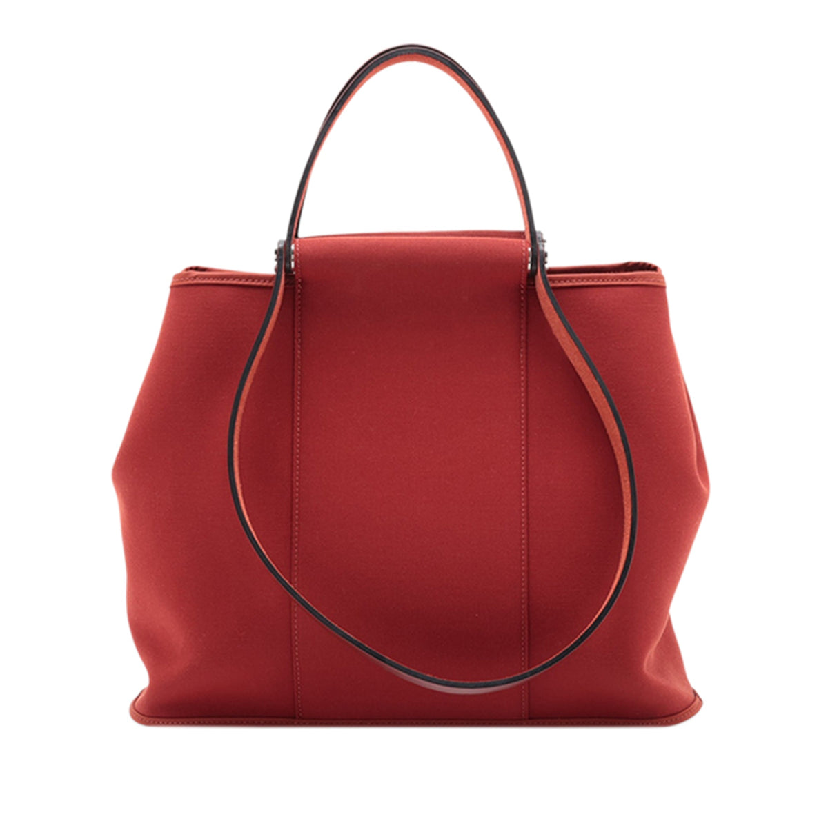 Hermès Toile Cabas Elan PM — Red