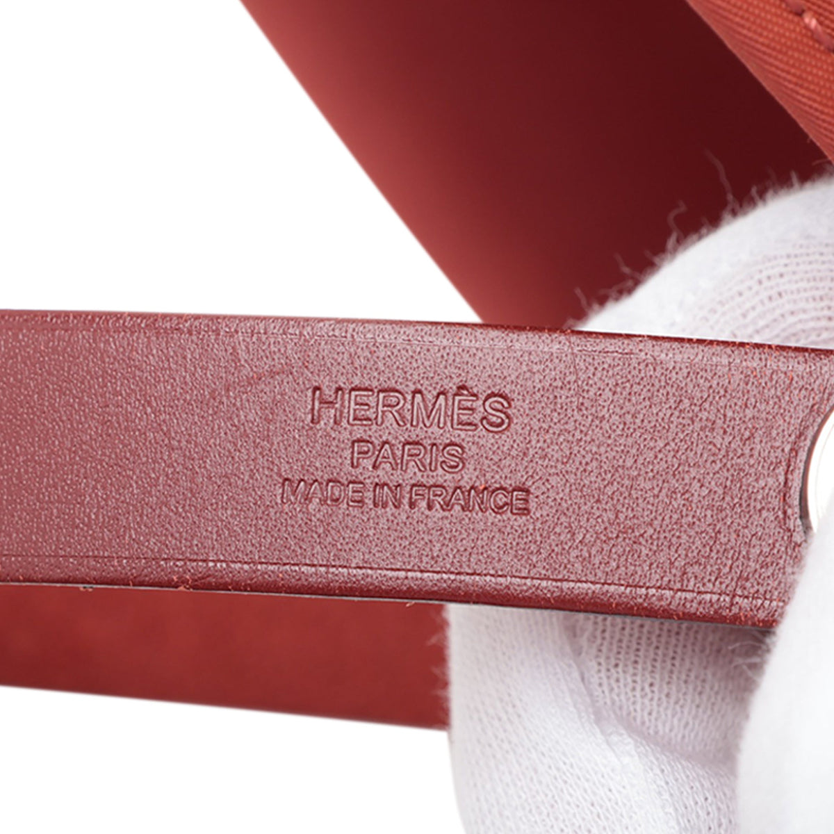 Hermès Toile Cabas Elan PM — Red