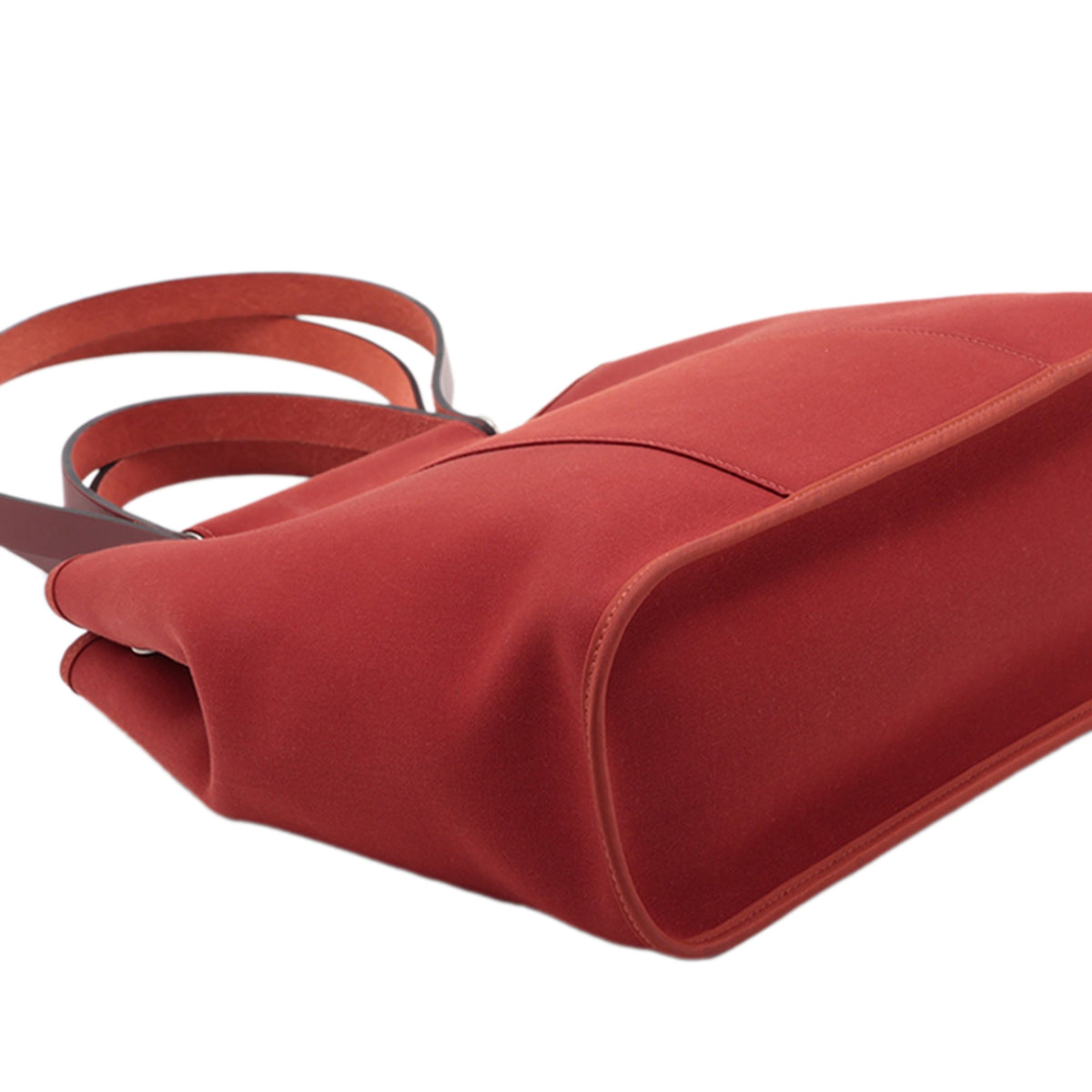 Hermès Toile Cabas Elan PM — Red
