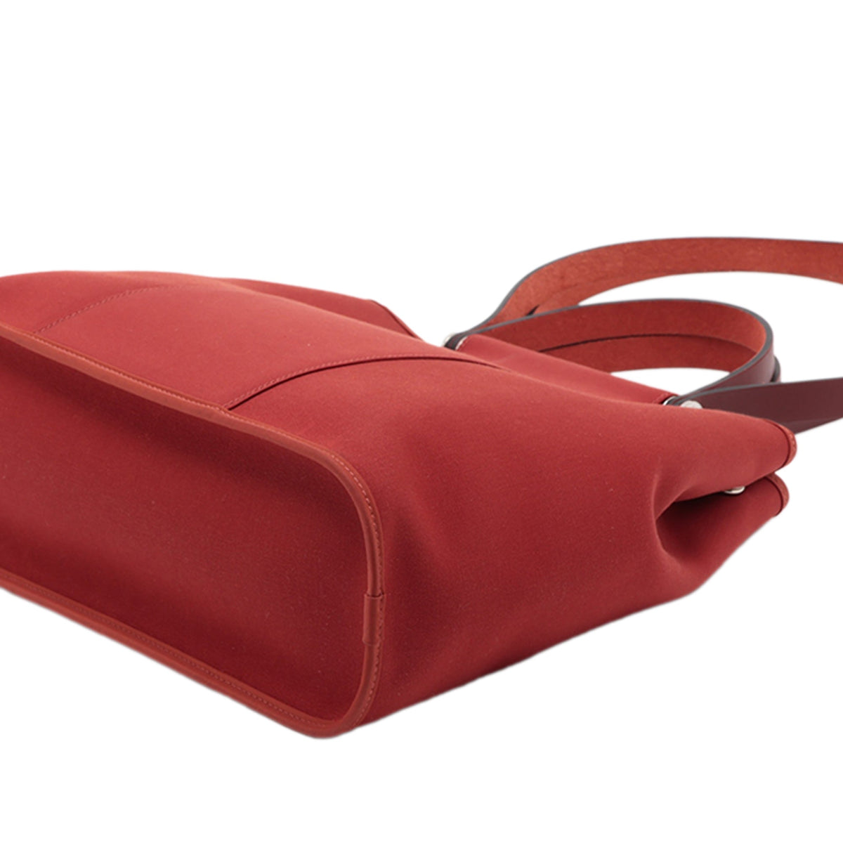 Hermès Toile Cabas Elan PM — Red