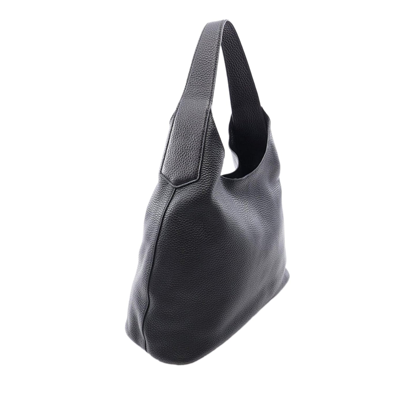 Prada Canapa Logo Vitello Daino Hobo