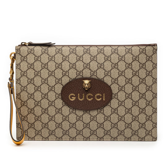Gucci GG Supreme Neo Vintage Clutch