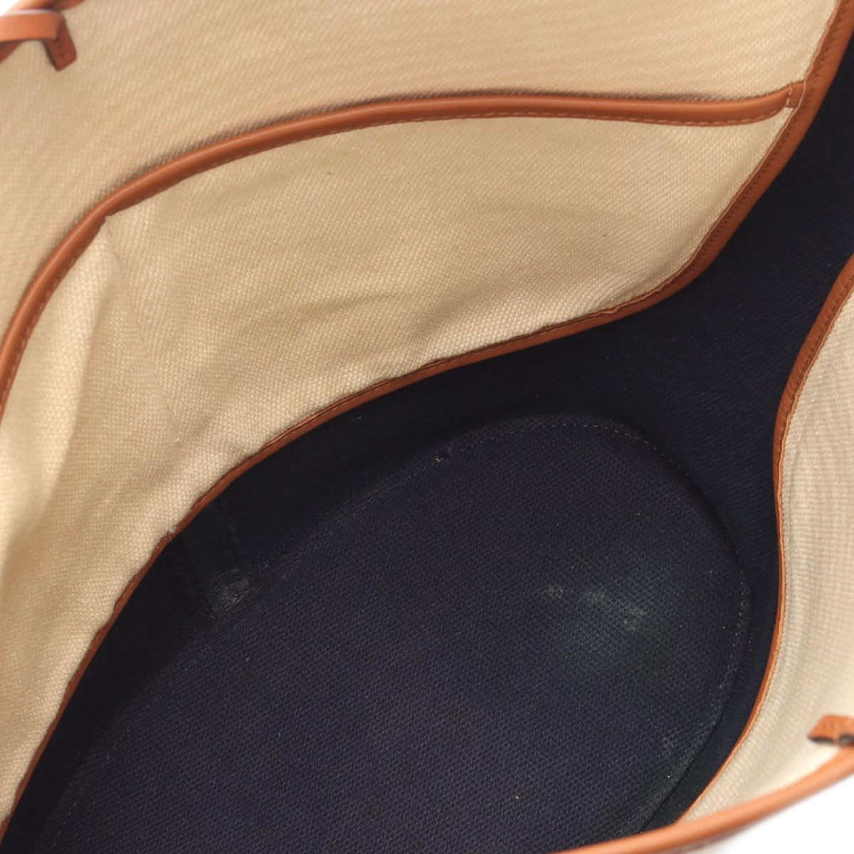 LOEWE Canvas and Leather Anagram Hobo Bag