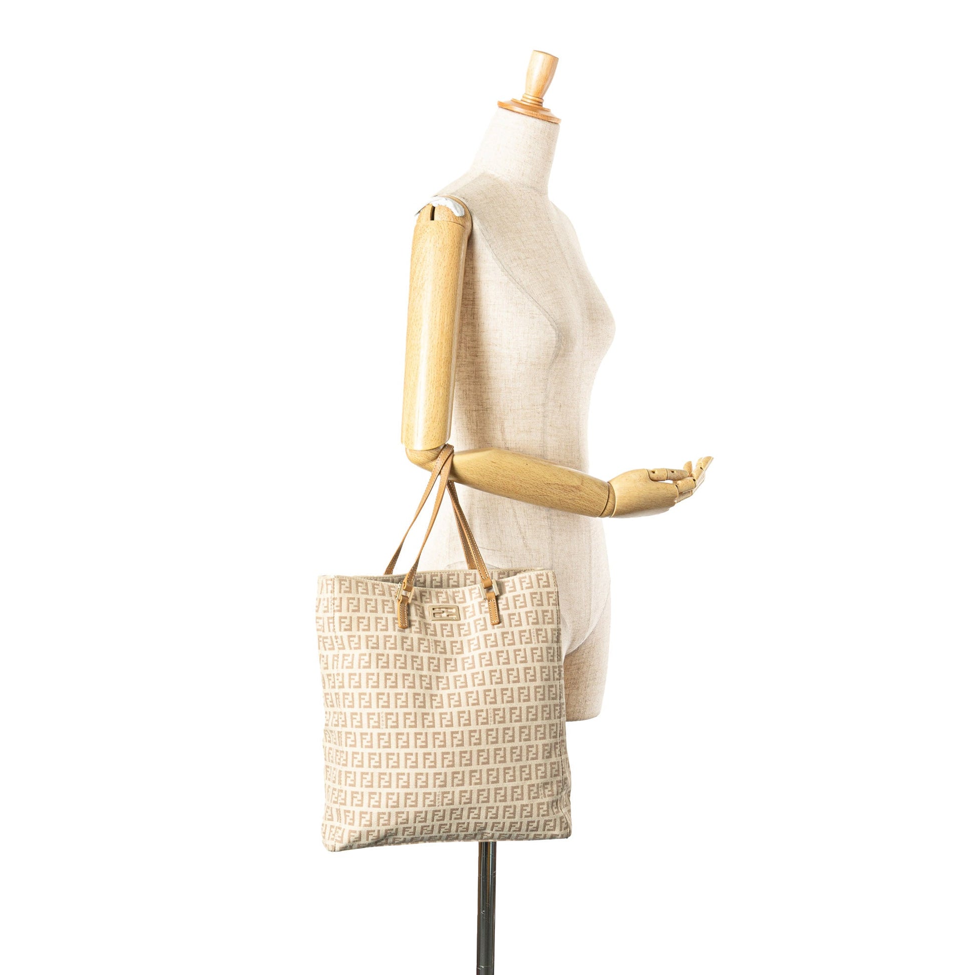 Fendi Zucchino Canvas Tote