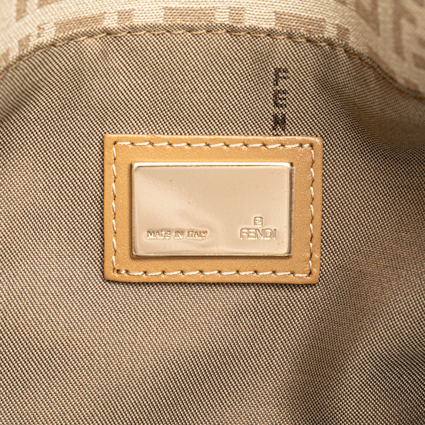 Fendi Zucchino Canvas Tote