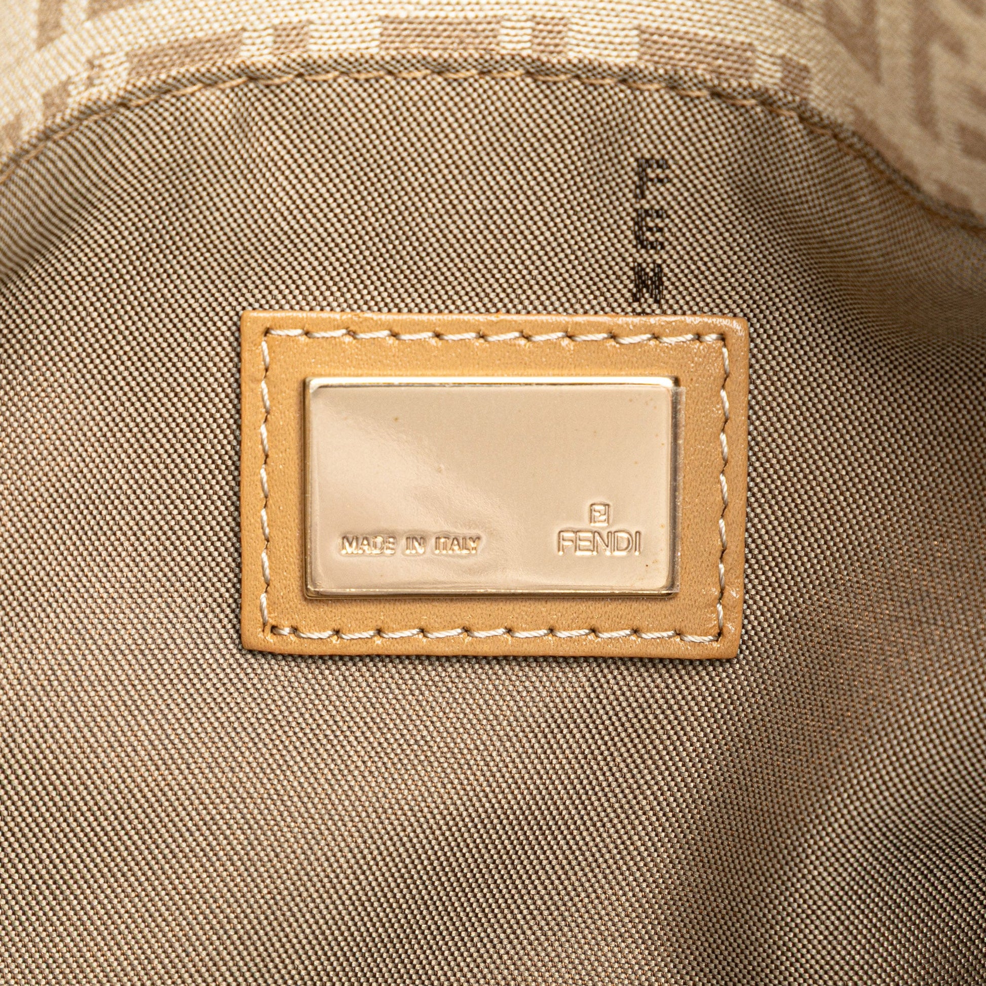 Fendi Zucchino Canvas Tote
