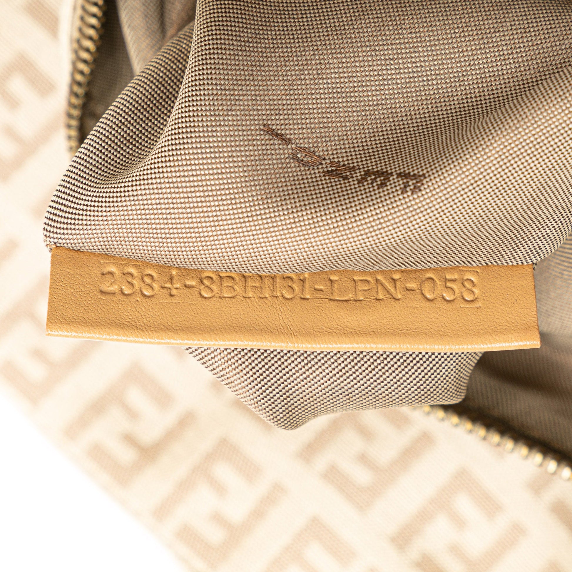 Fendi Zucchino Canvas Tote