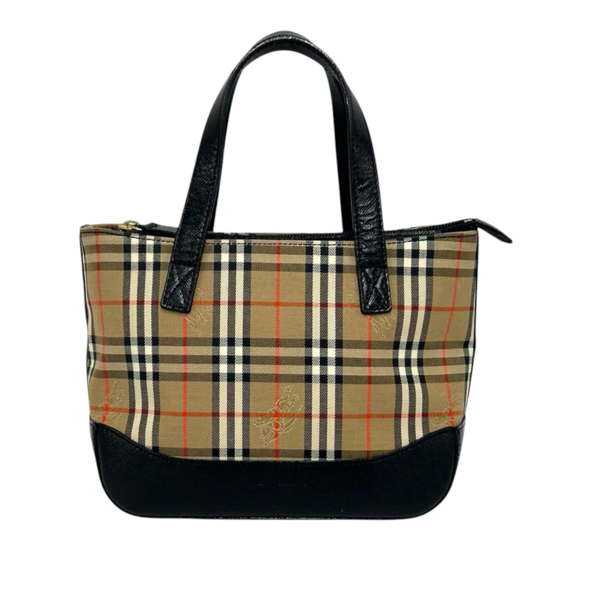 Burberry Haymarket Check Canvas Handbag