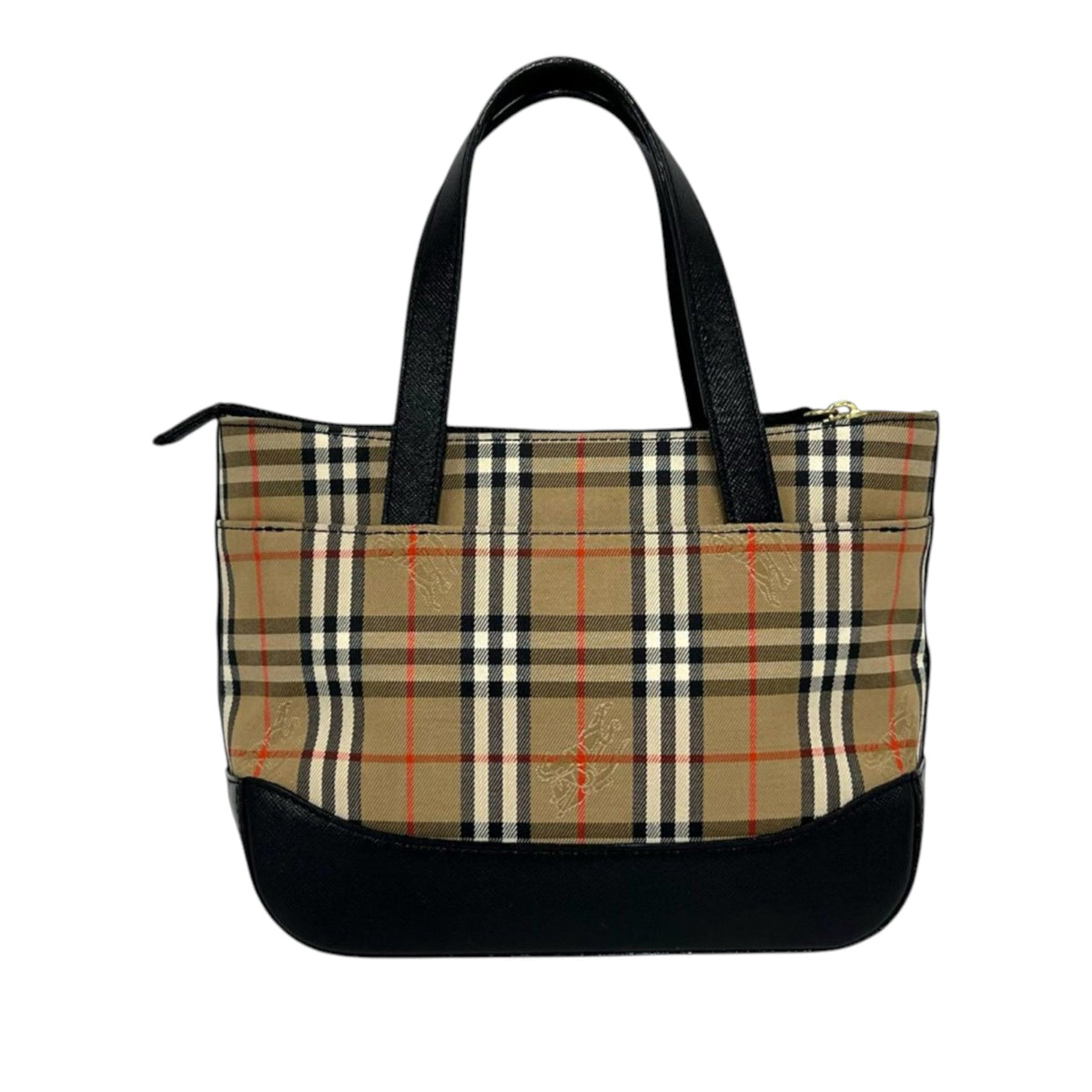 Burberry Haymarket Check Canvas Handbag