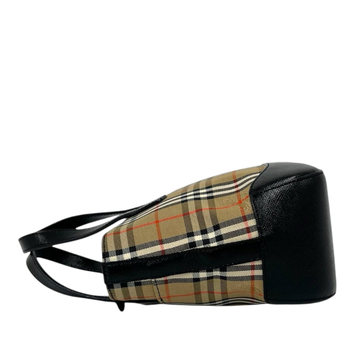 Burberry Haymarket Check Canvas Handbag