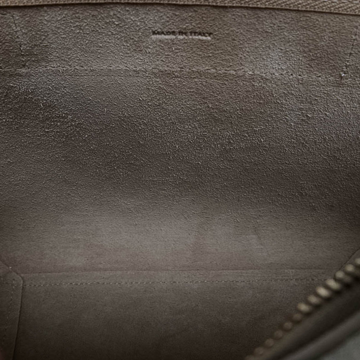 Celine Nano Grained Calfskin Belt Bag — Gold