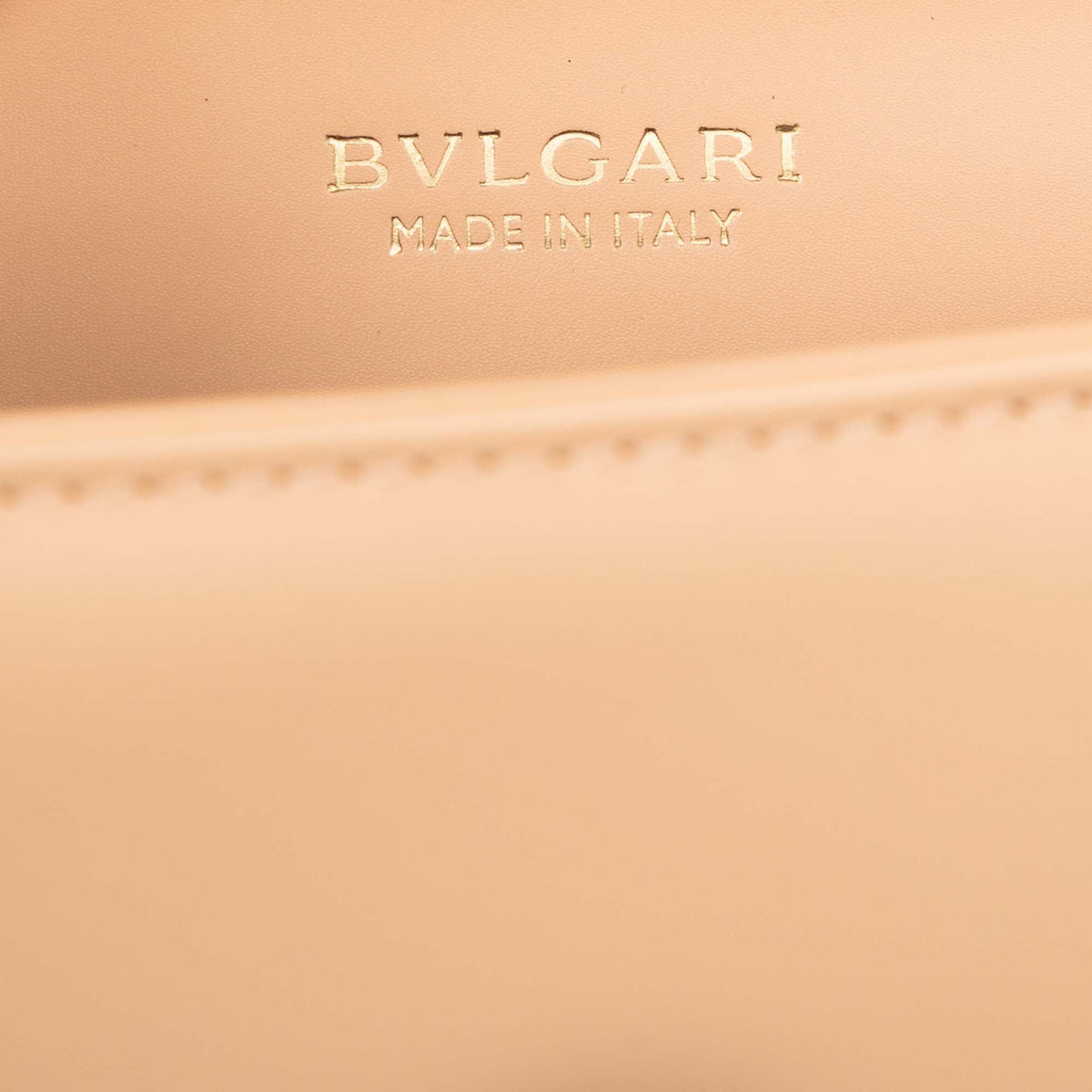 Bvlgari Small Leather Square Serpenti Forever Chain Crossbody