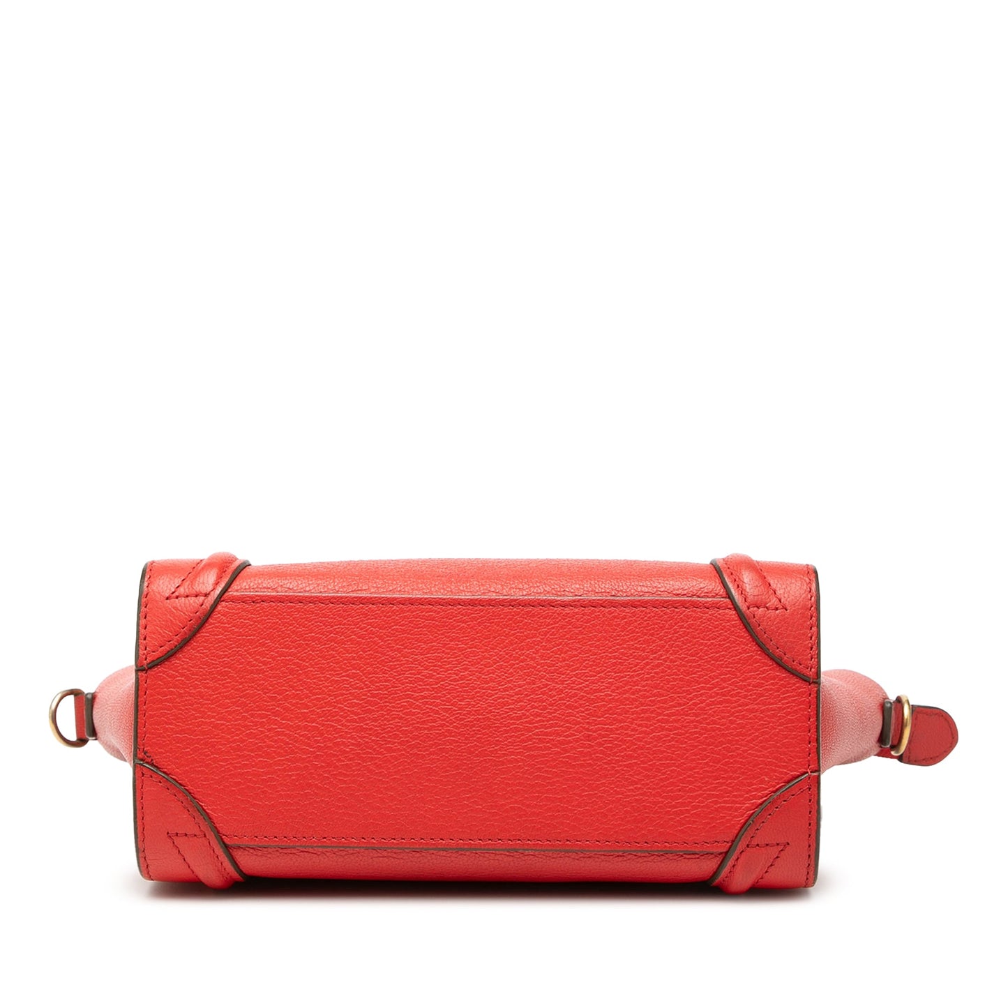 Celine Nano Bicolor Leather Luggage Tote