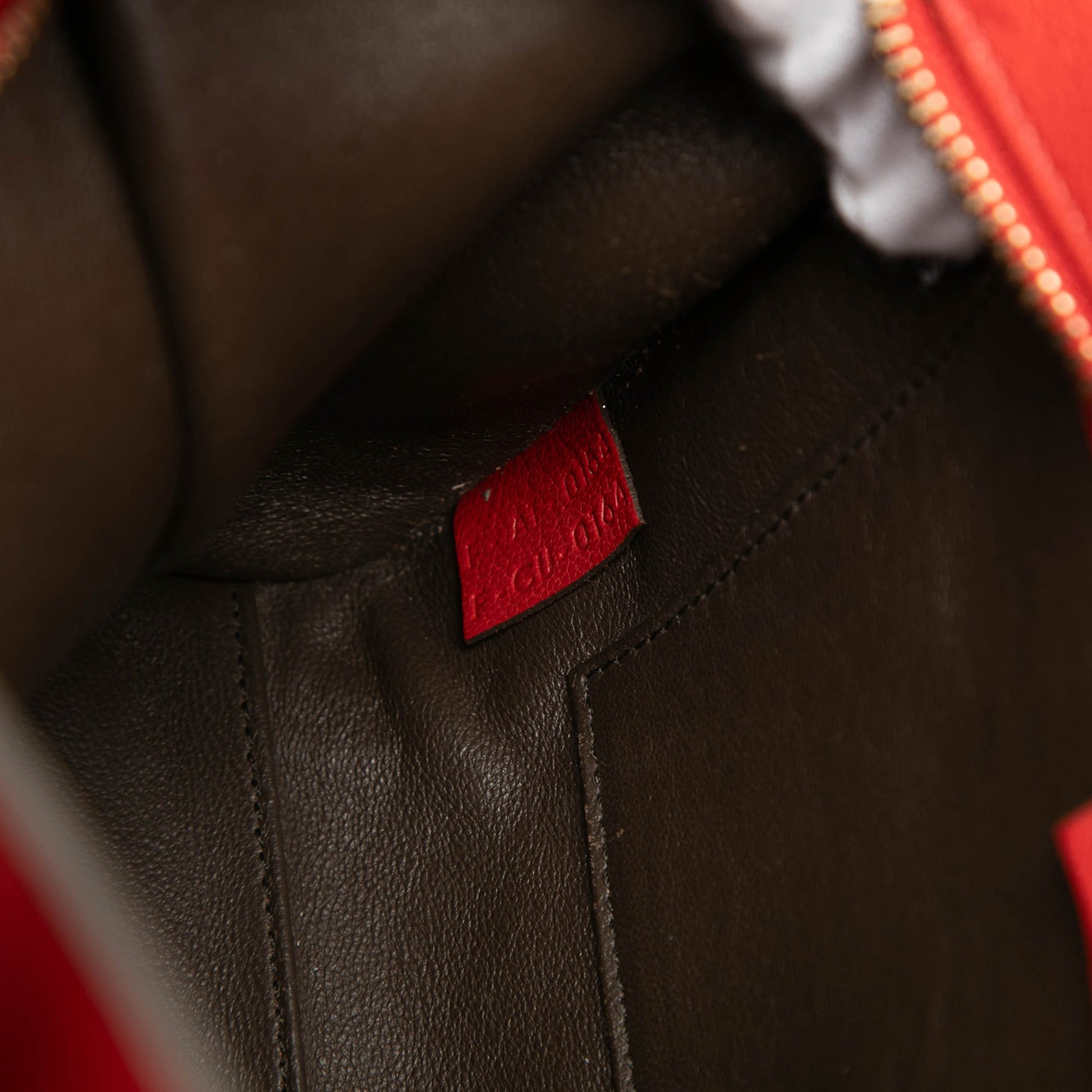 Celine Nano Bicolor Leather Luggage Tote