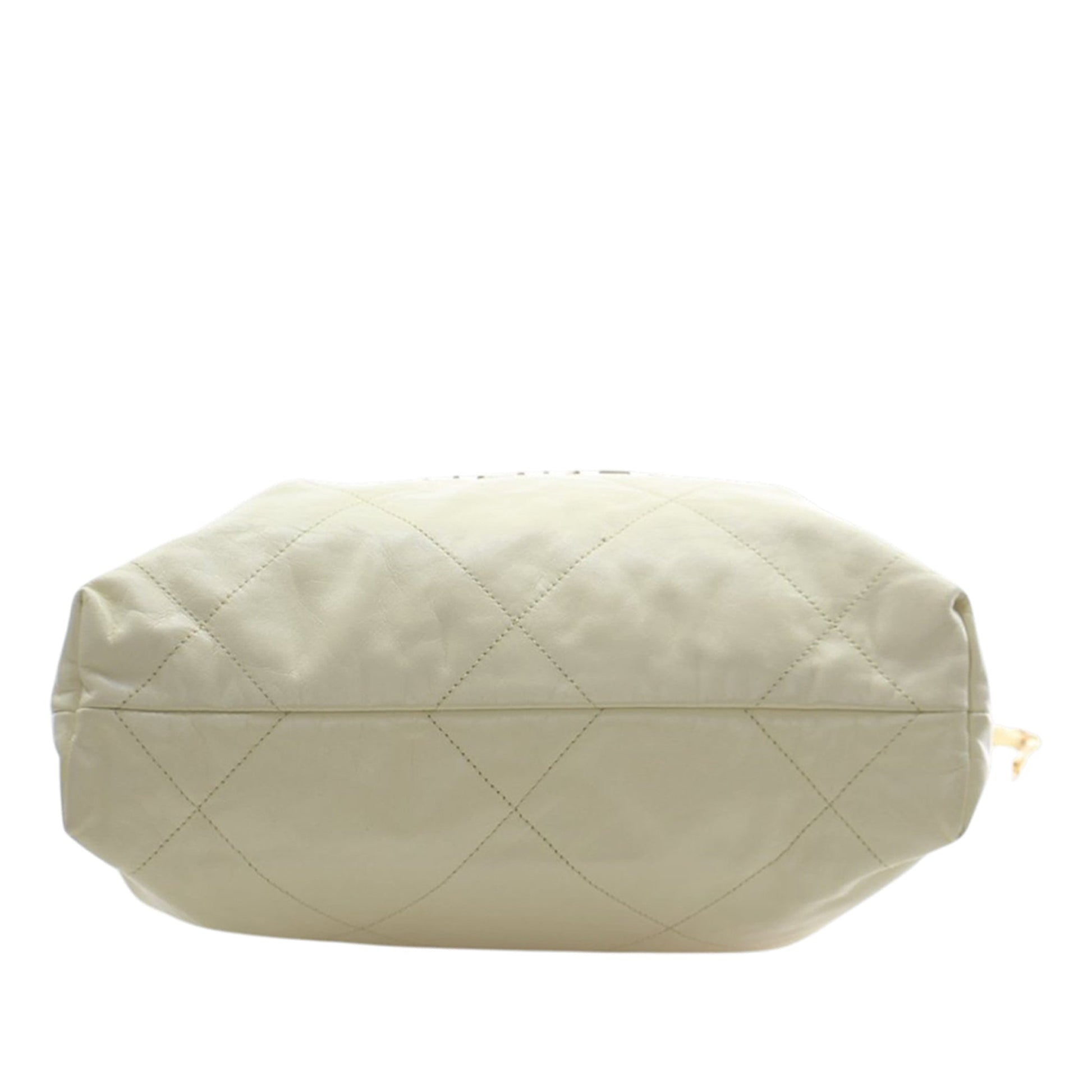 Small Quilted Shiny Calfskin 22 Handbag