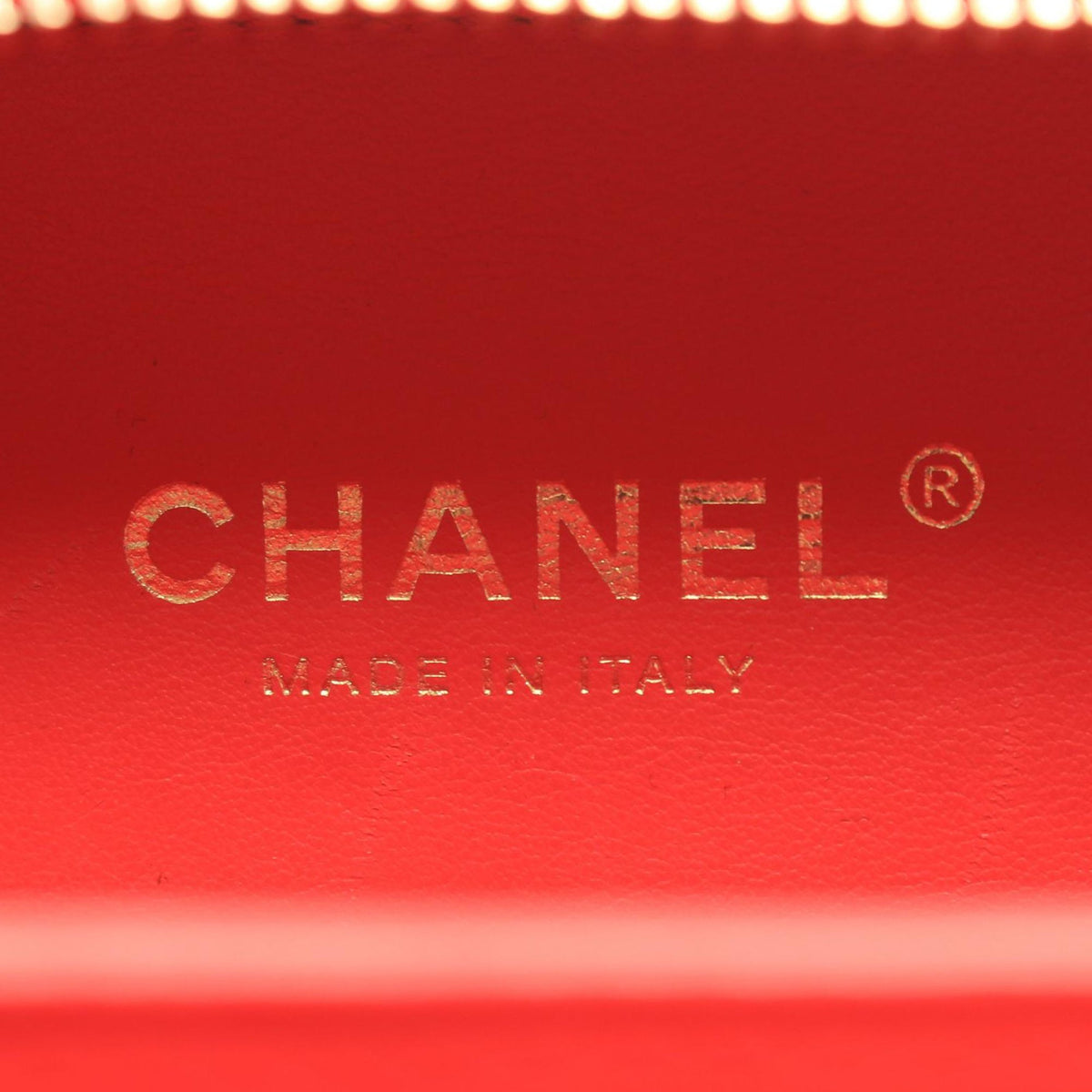 Chanel Small Caviar Filigree Vanity Case