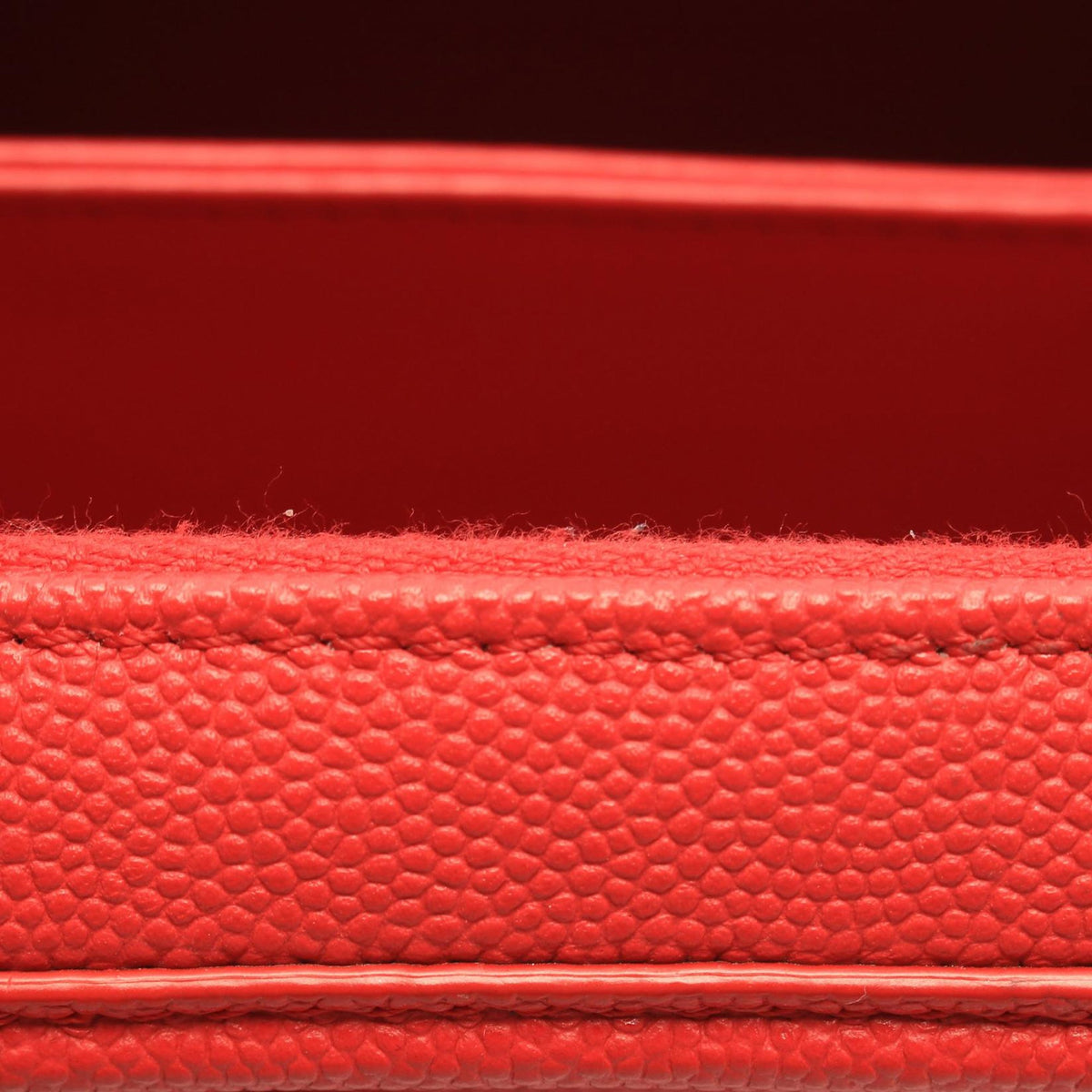 Chanel Small Caviar Filigree Vanity Case
