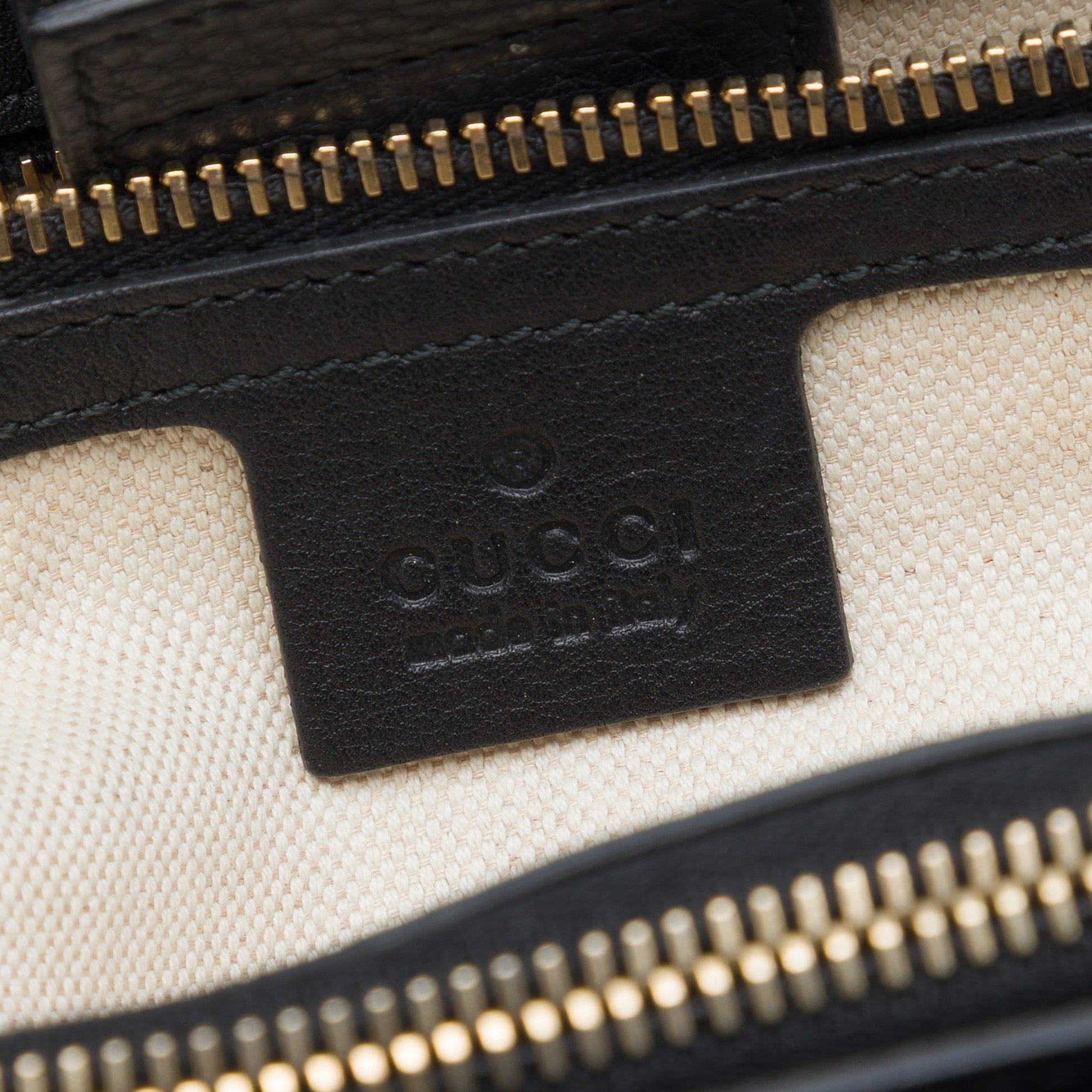 Gucci Medium Canvas Flora Knight Bamboo Shopper Satchel