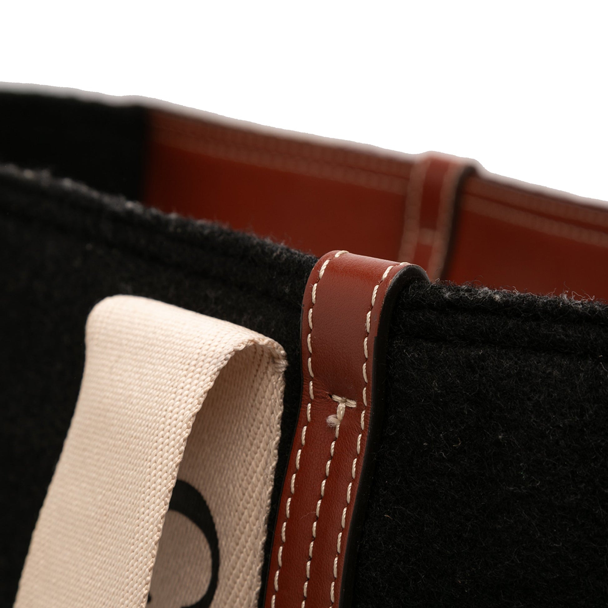 Chloé Large Wool Woody Tote