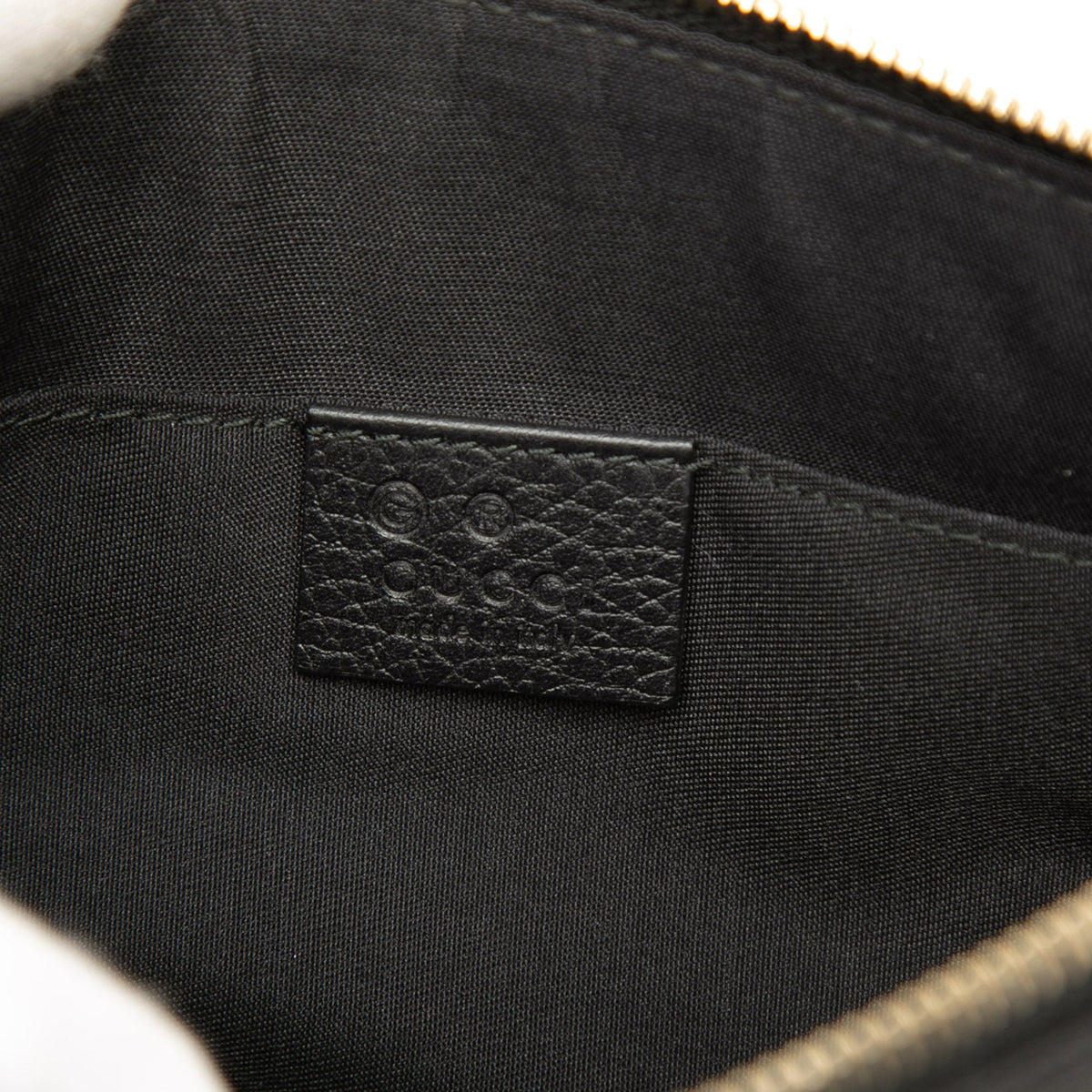 Gucci Calfskin Bamboo Clutch