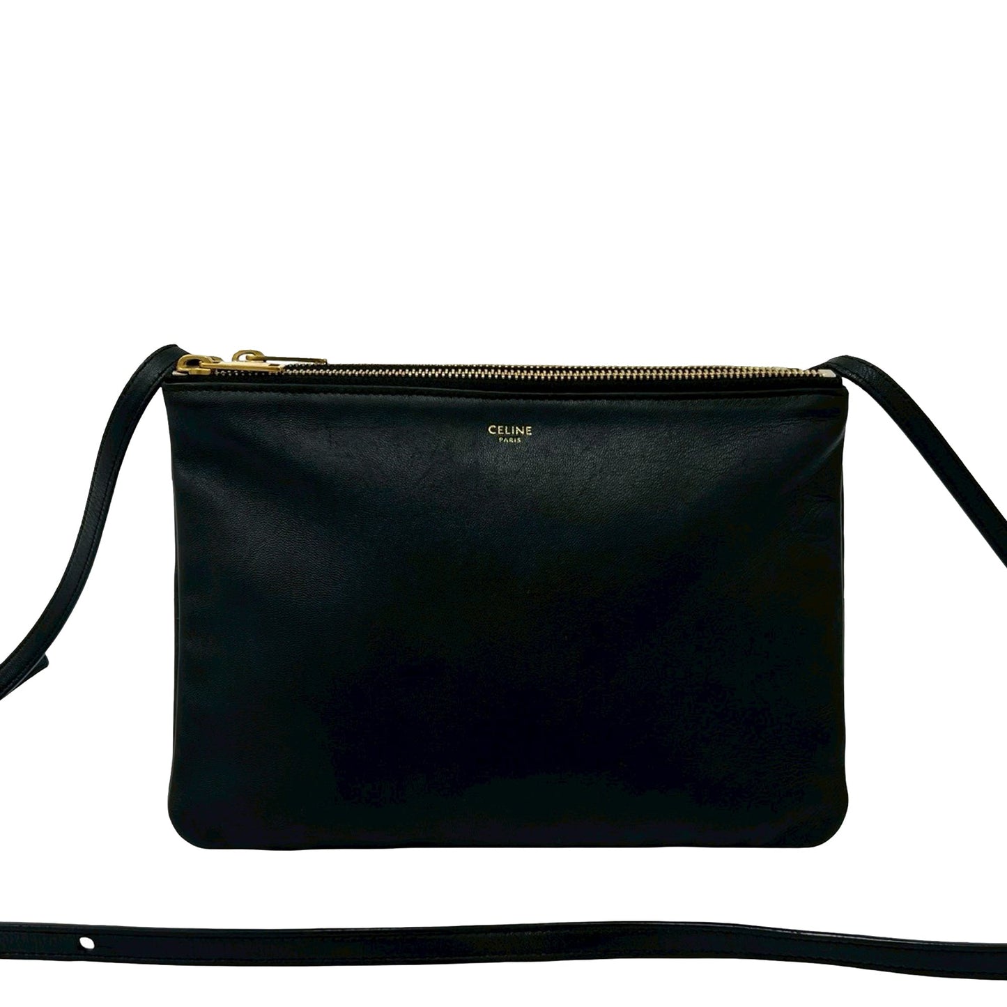 Celine Large Lambskin Trio Crossbody