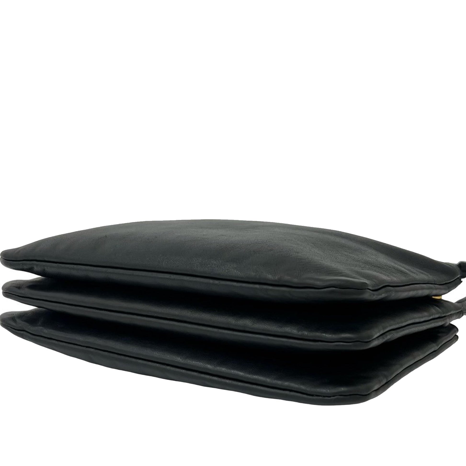 Celine Large Lambskin Trio Crossbody