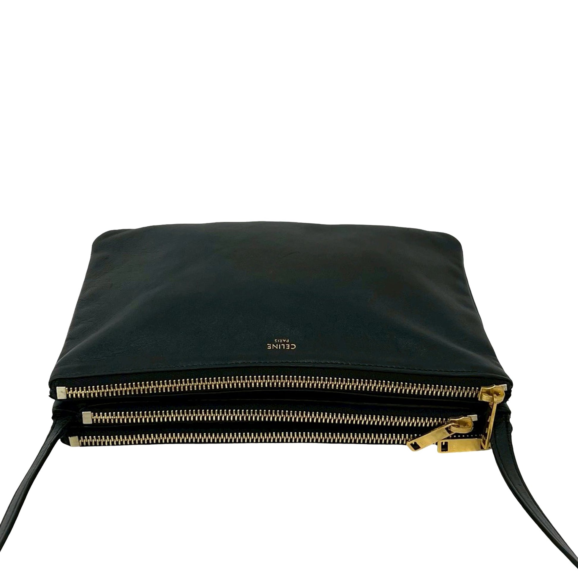 Celine Large Lambskin Trio Crossbody