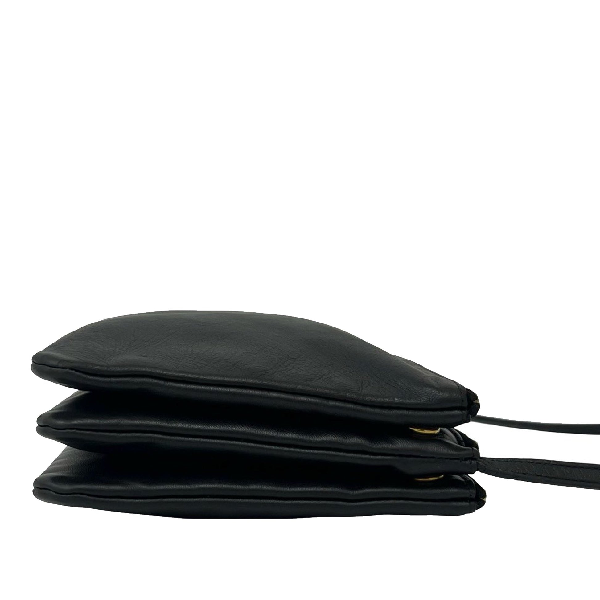 Celine Large Lambskin Trio Crossbody