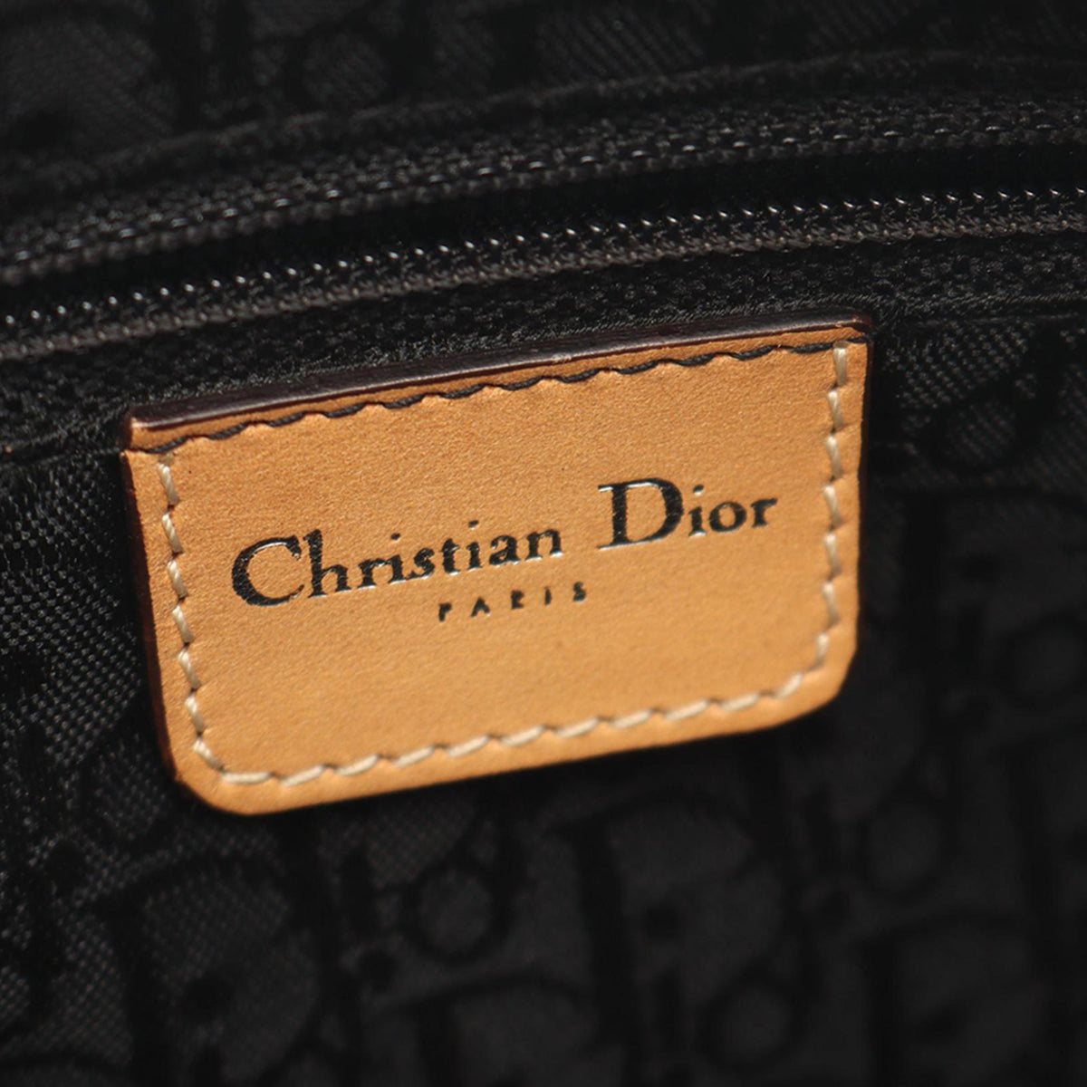 Dior Printed Coated Canvas Satchel