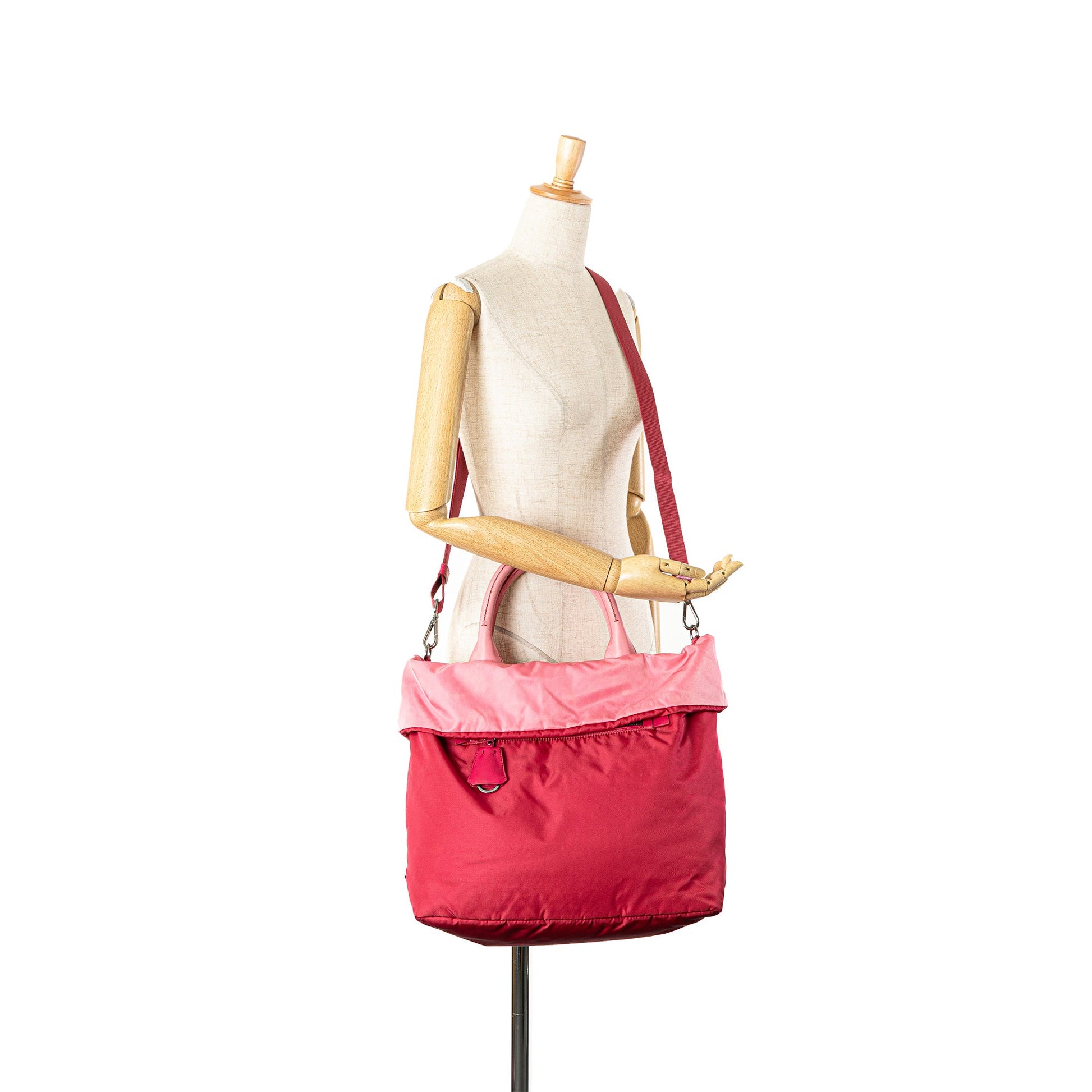 Prada Tessuto Reversible Satchel