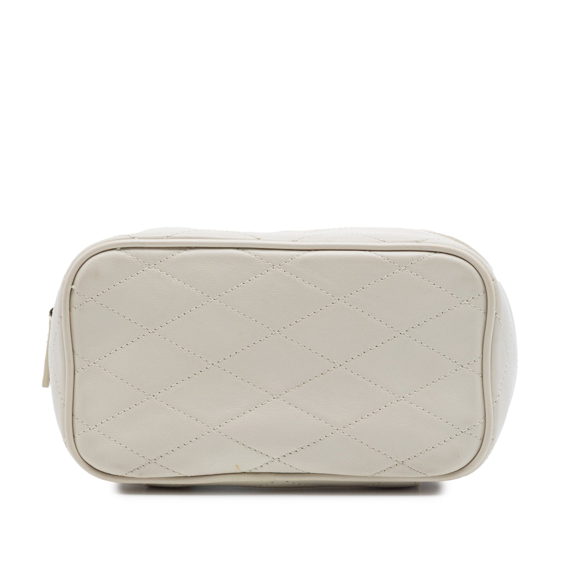 Saint Laurent Mini Quilted Lambskin Gaby Vanity Bag