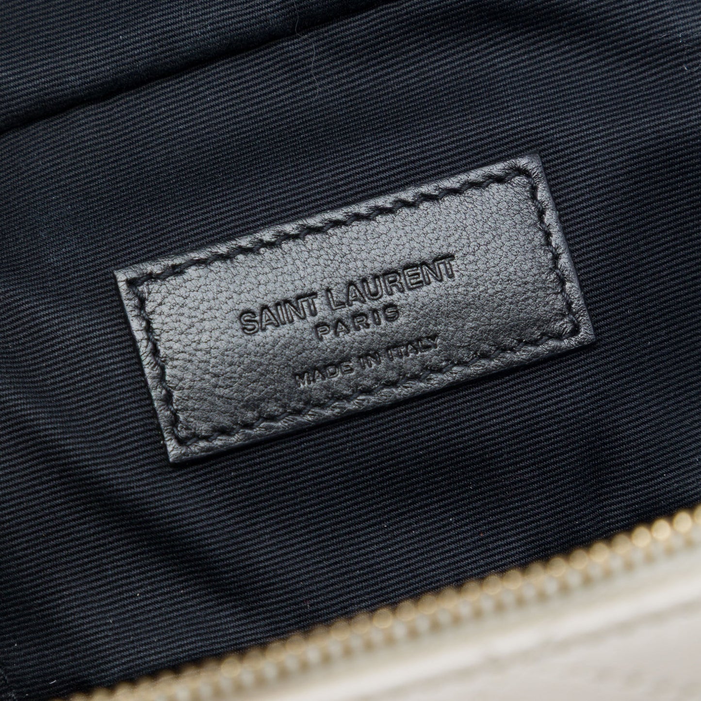 Saint Laurent Mini Quilted Lambskin Gaby Vanity Bag