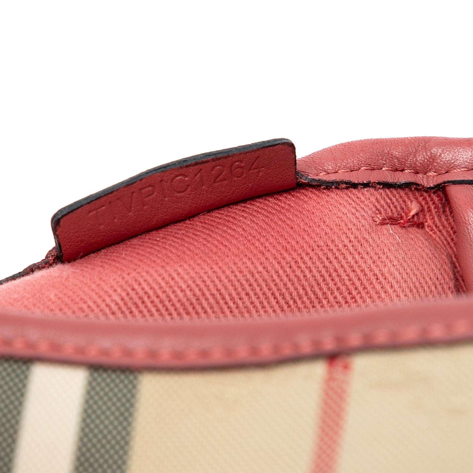 Burberry Small Haymarket Check Canvas Canterbury Tote