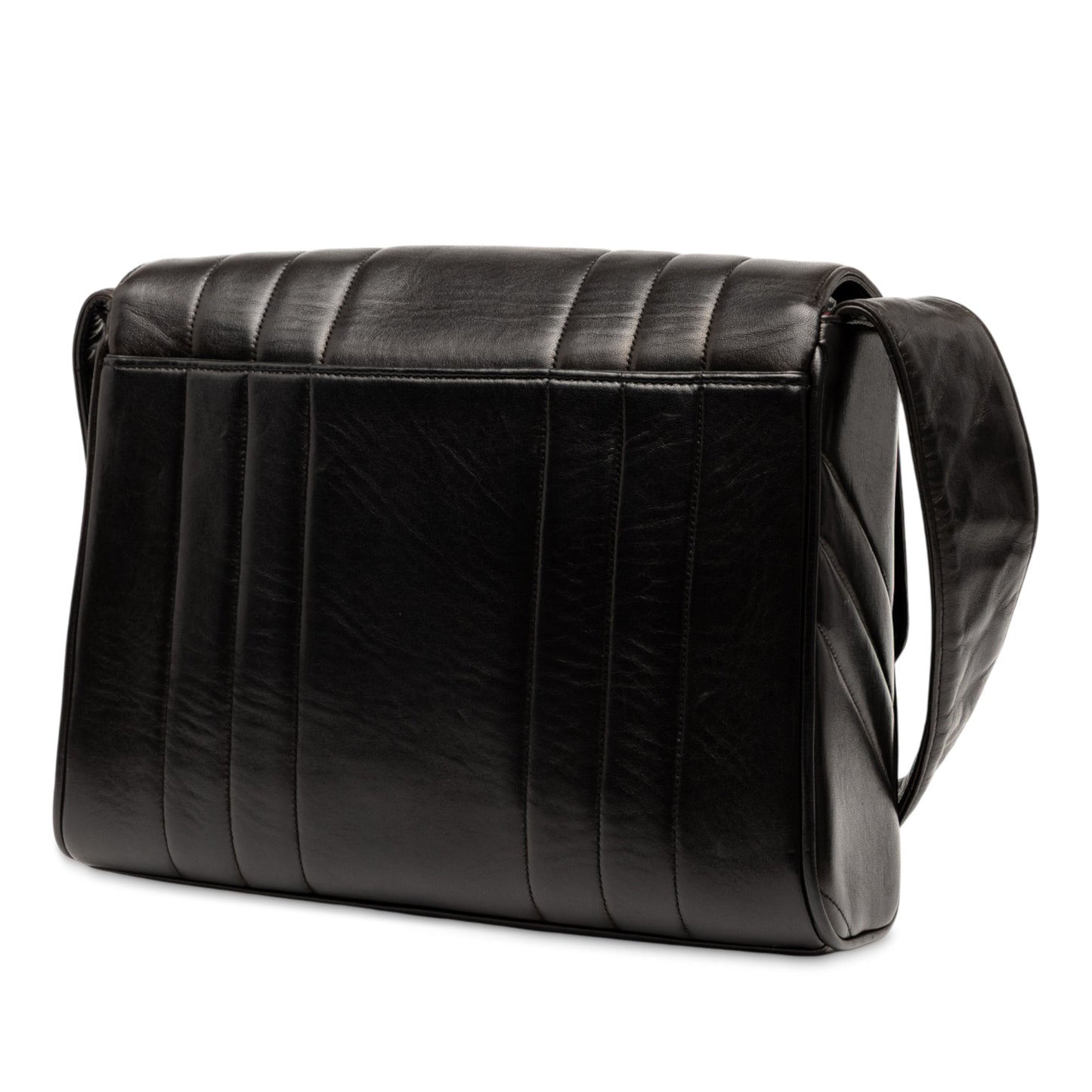 Chanel Vertical Quilt Lambskin Flap