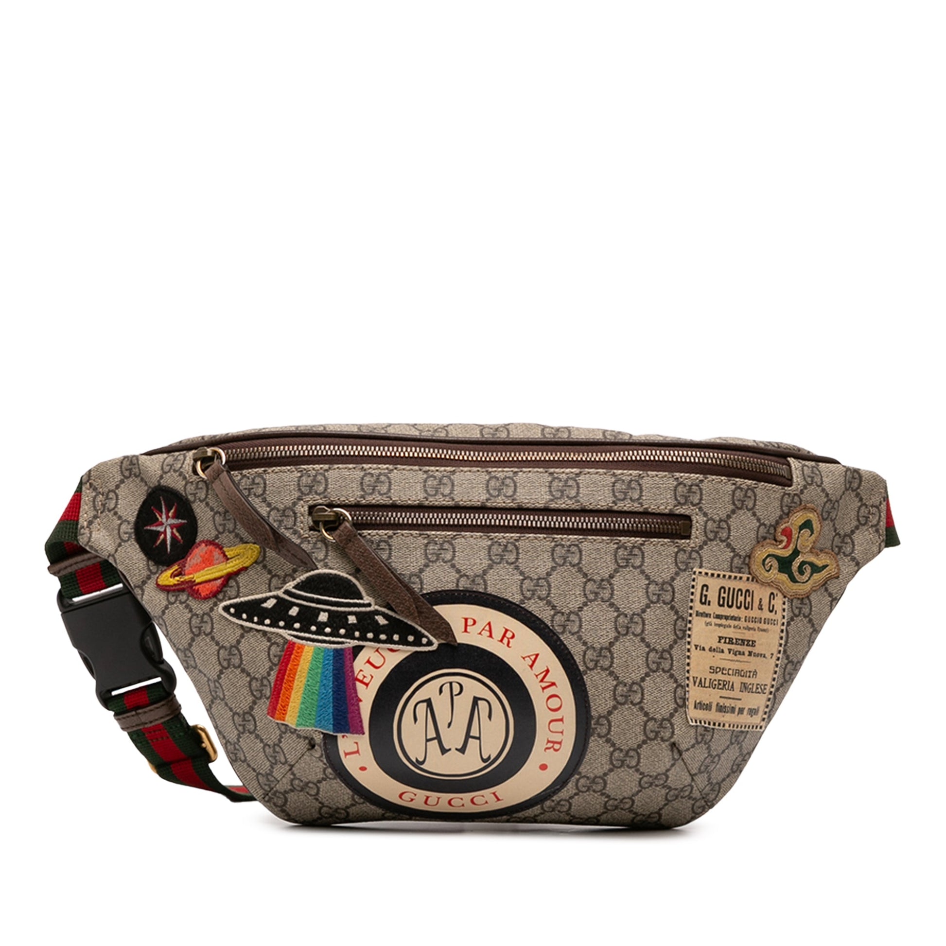 Gucci GG Supreme Courrier Belt Bag
