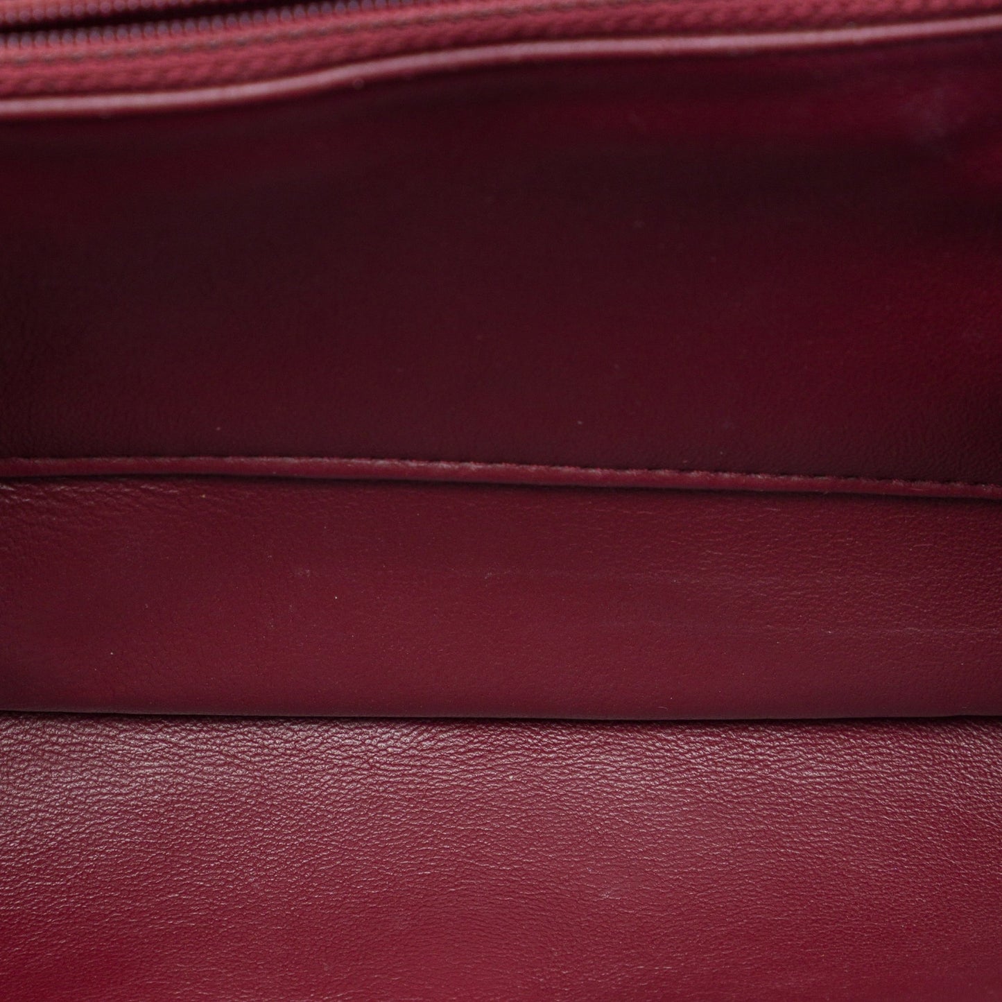 Chanel CC Quilted Crackled Glazed Calfskin Accordion Flap