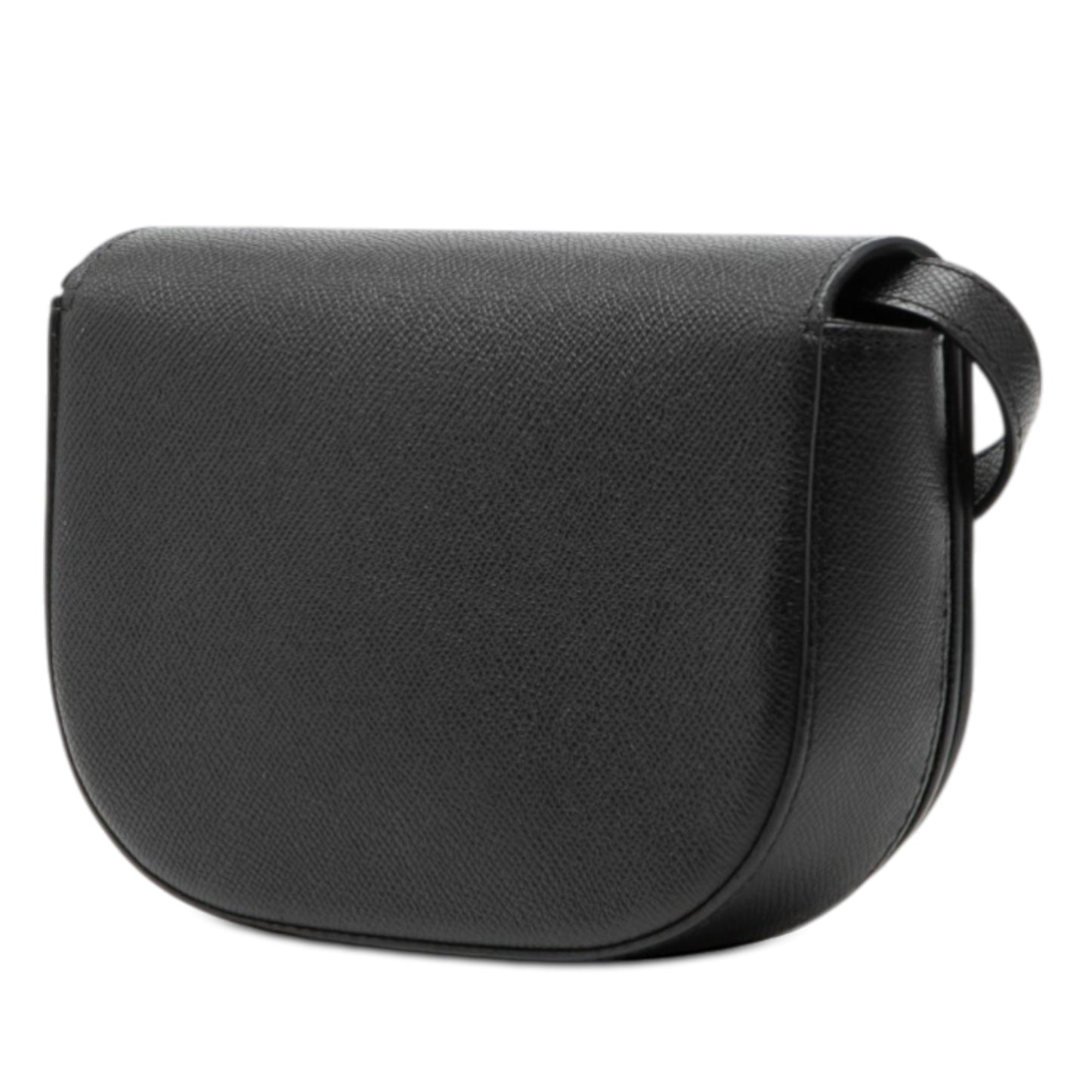 Balenciaga Grained Calfskin Logo Ville Day Crossbody XS