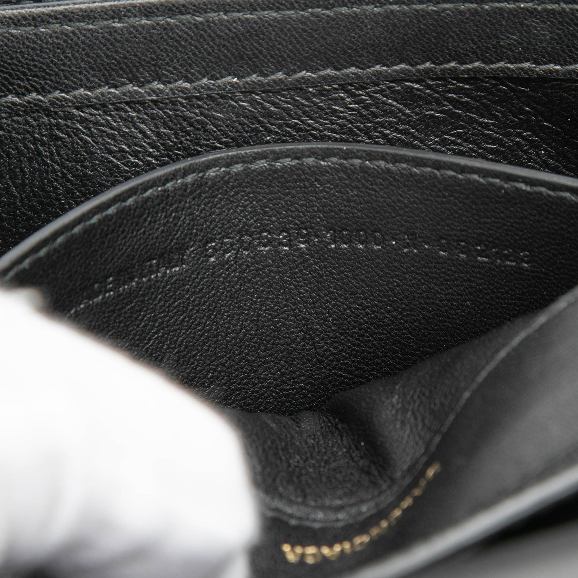 Balenciaga Grained Calfskin Logo Ville Day Crossbody XS