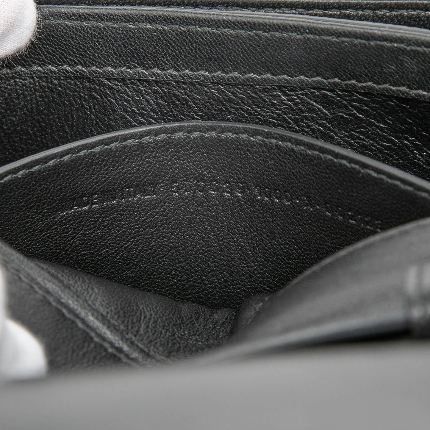 Balenciaga Grained Calfskin Logo Ville Day Crossbody XS