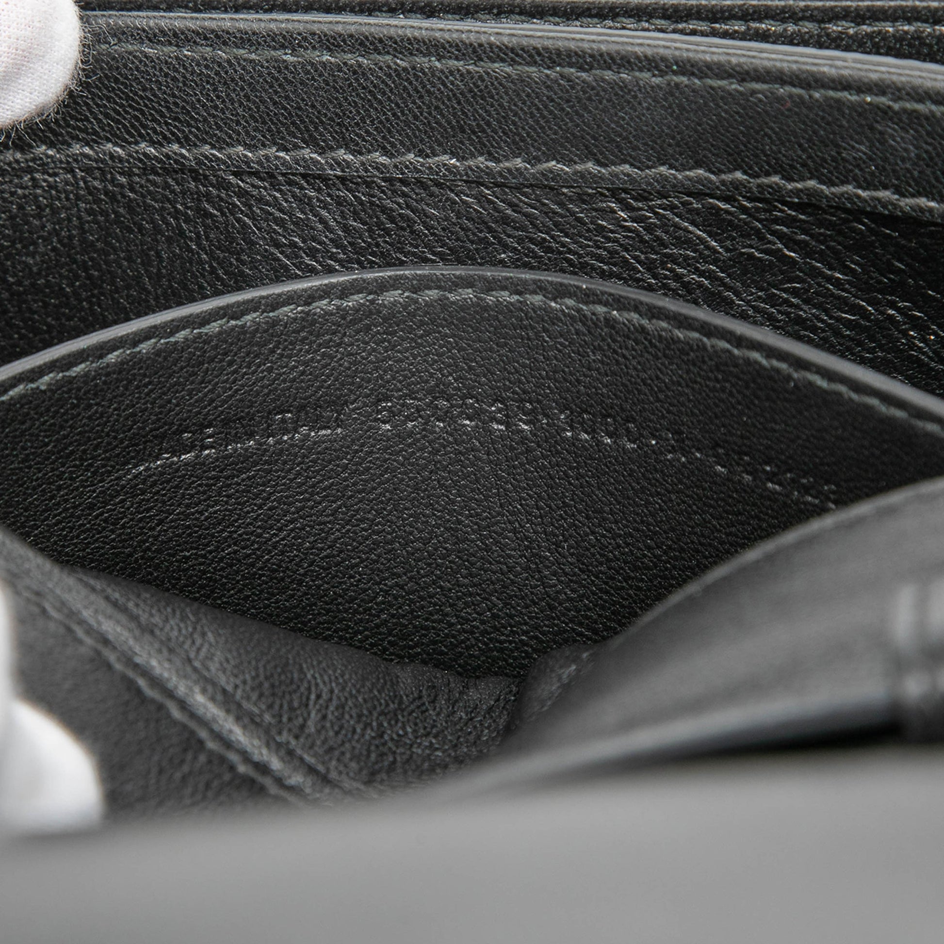 Balenciaga Grained Calfskin Logo Ville Day Crossbody XS