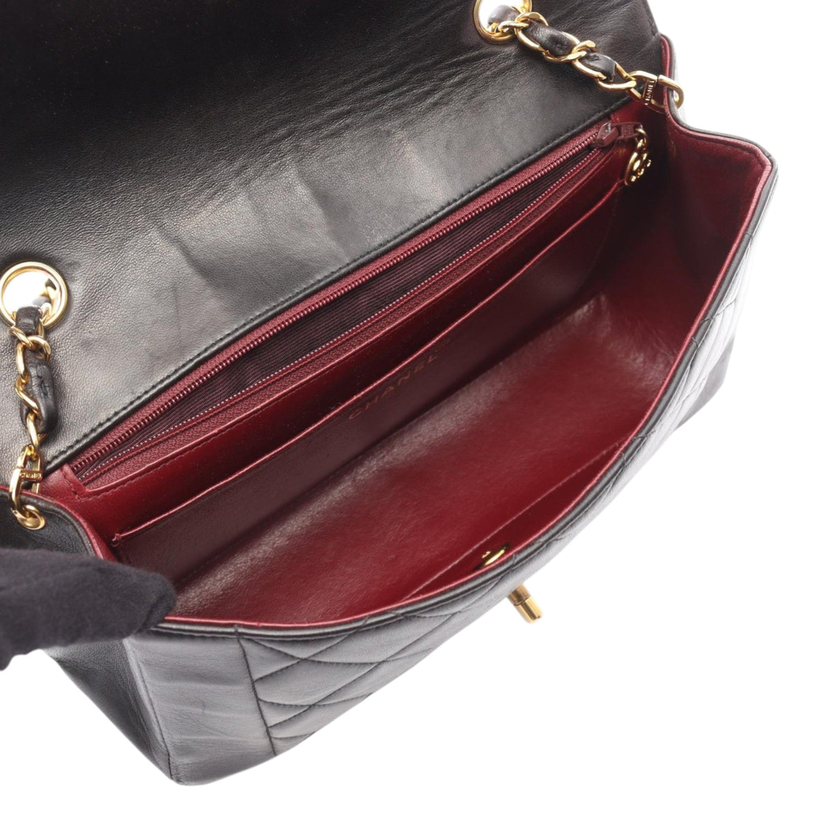 Chanel Medium Lambskin Diana Flap